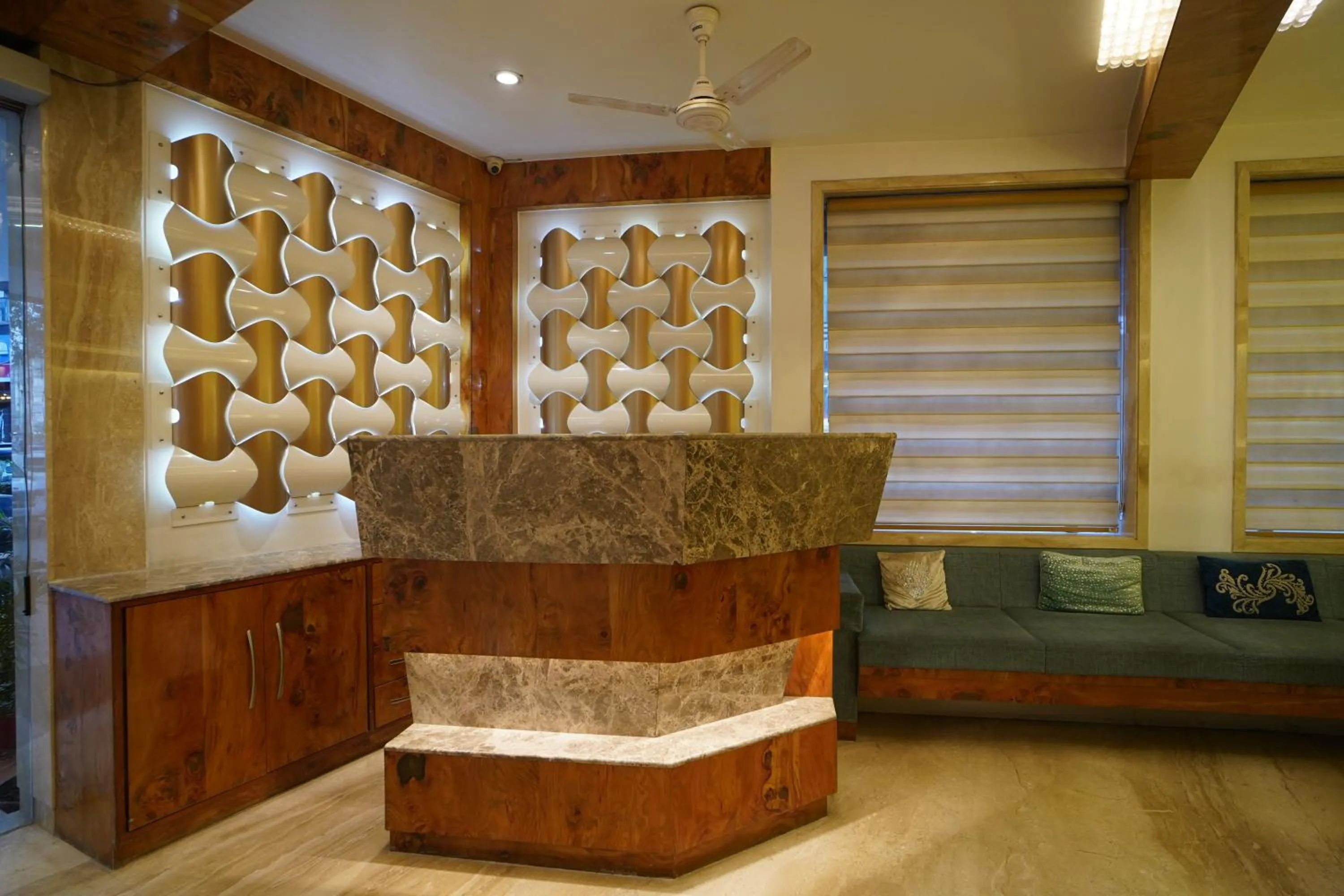 Lobby or reception in Hotel GK Palace