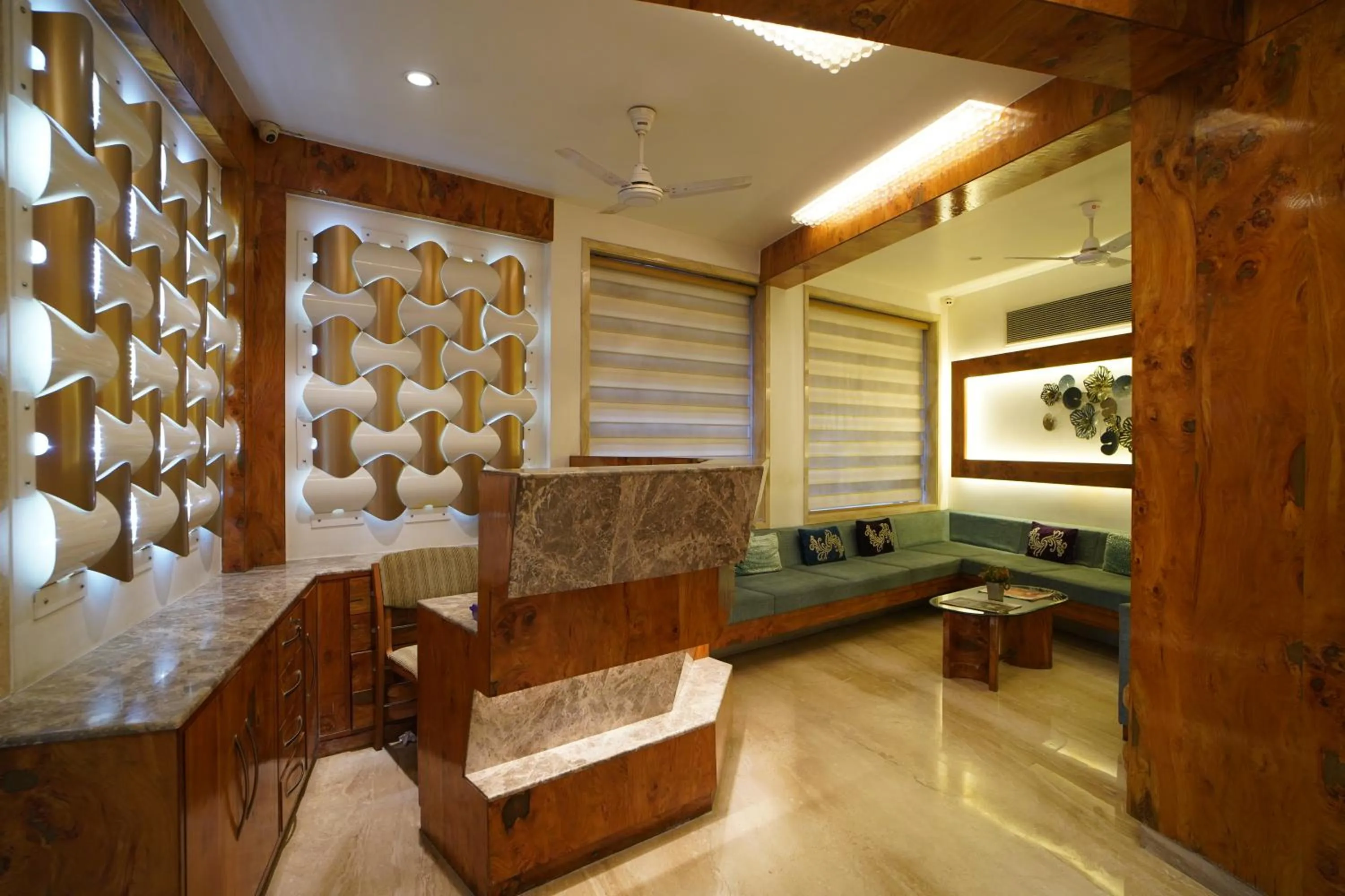 Lobby or reception in Hotel GK Palace