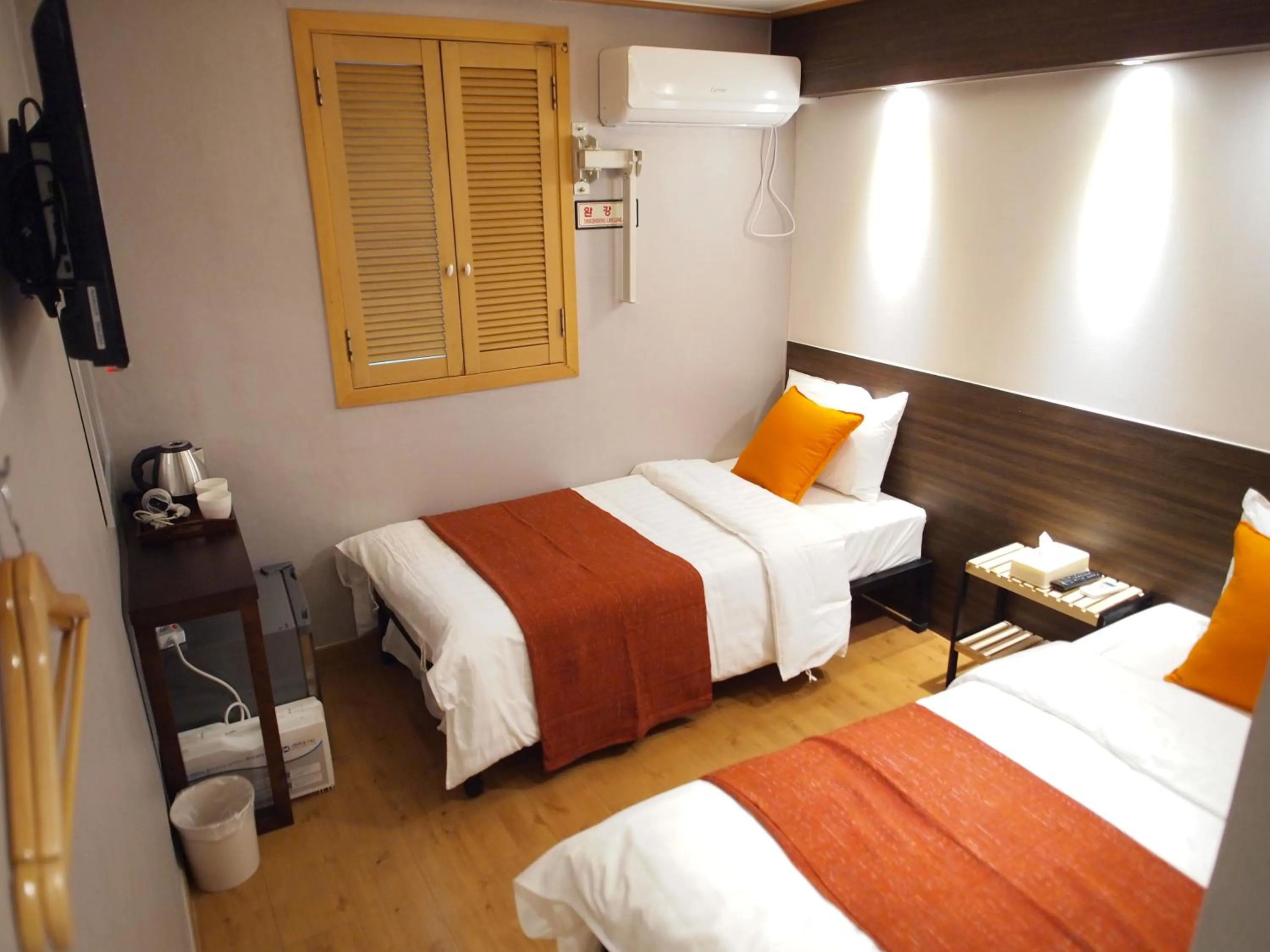 Bedroom, Bed in Hotel Park Hill Myeongdong