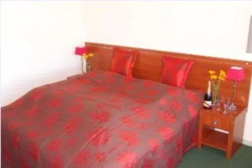 Bed in Hotel Hirtshals