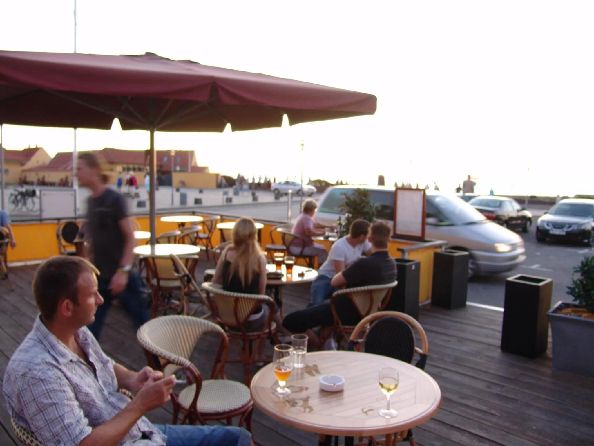 Balcony/Terrace in Hotel Hirtshals