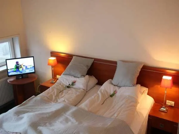 Bed in Hotel Hirtshals