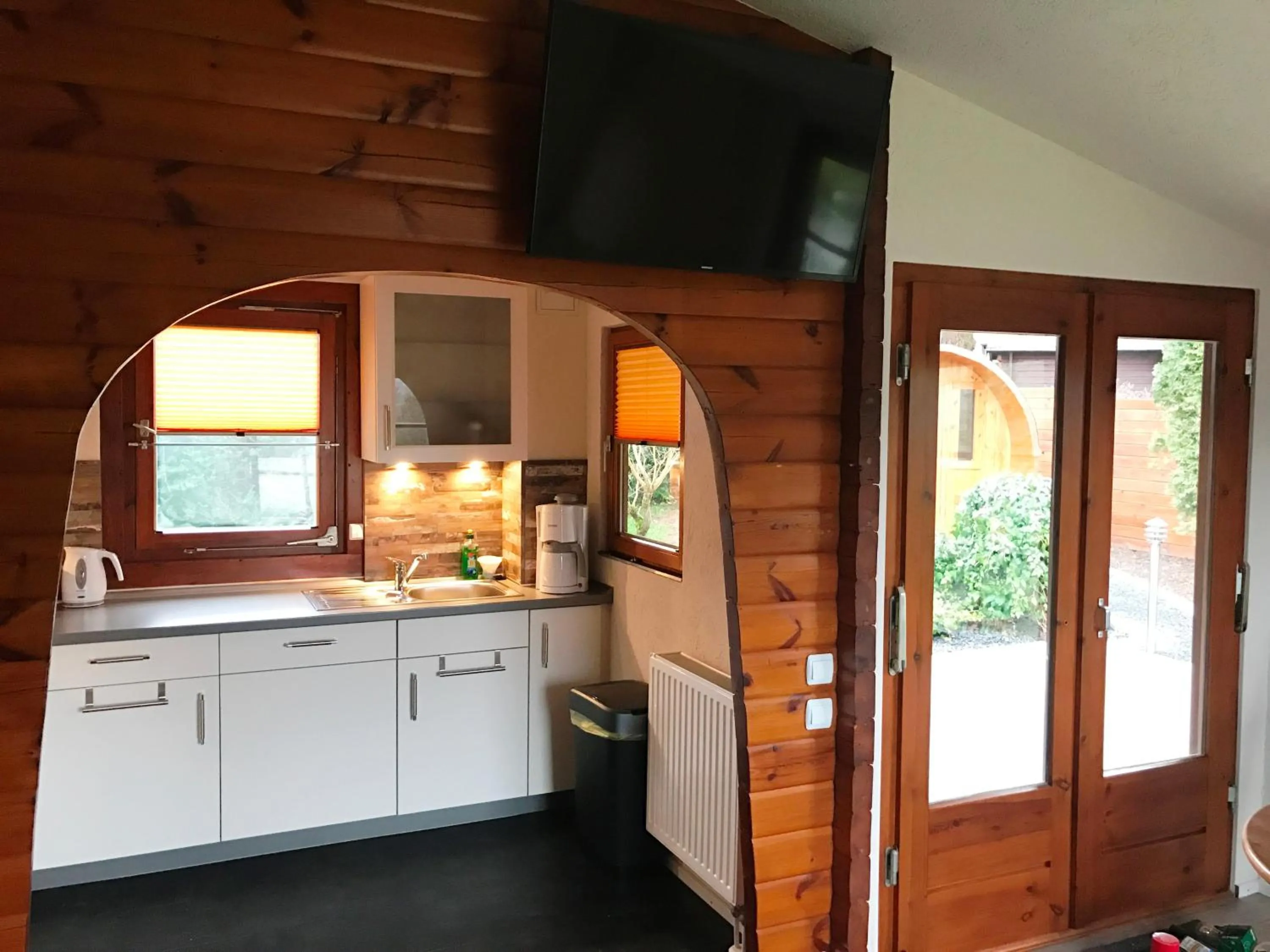 Kitchen or kitchenette in Haus Talblick