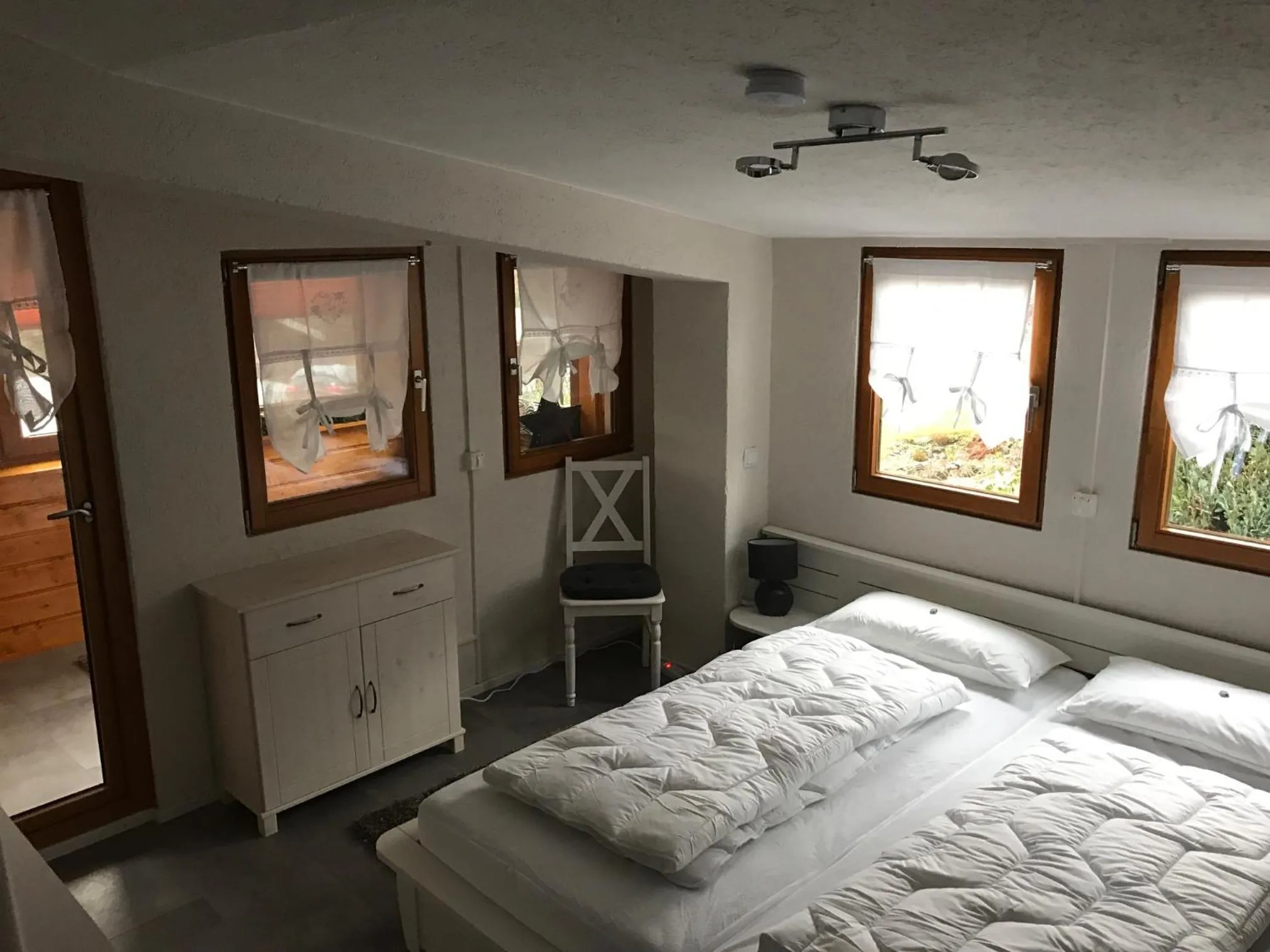 Bedroom, Bed in Haus Talblick