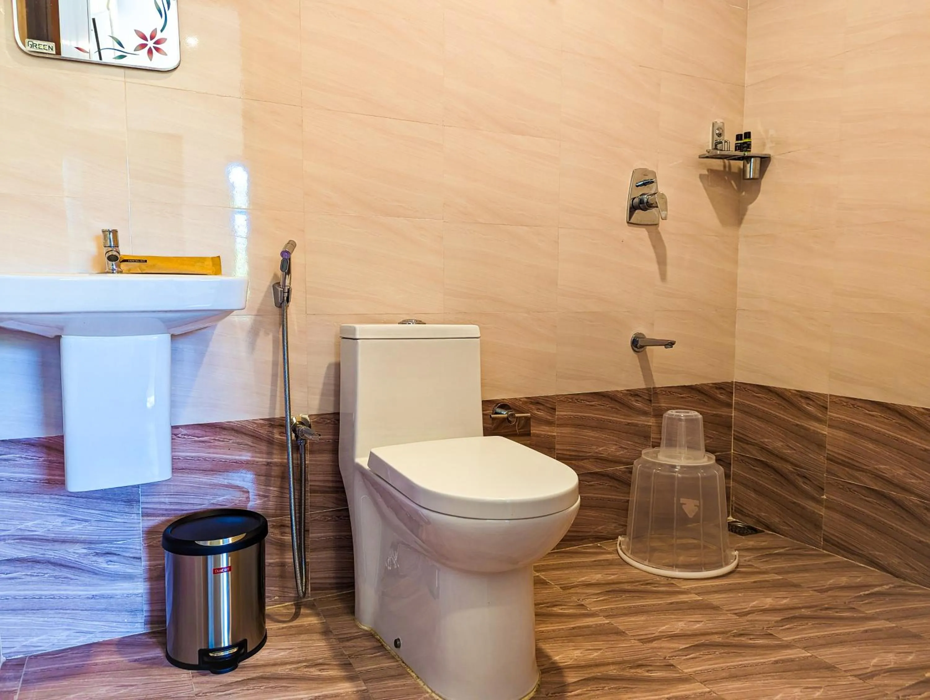 Toilet in Ayursakthi Riverdale