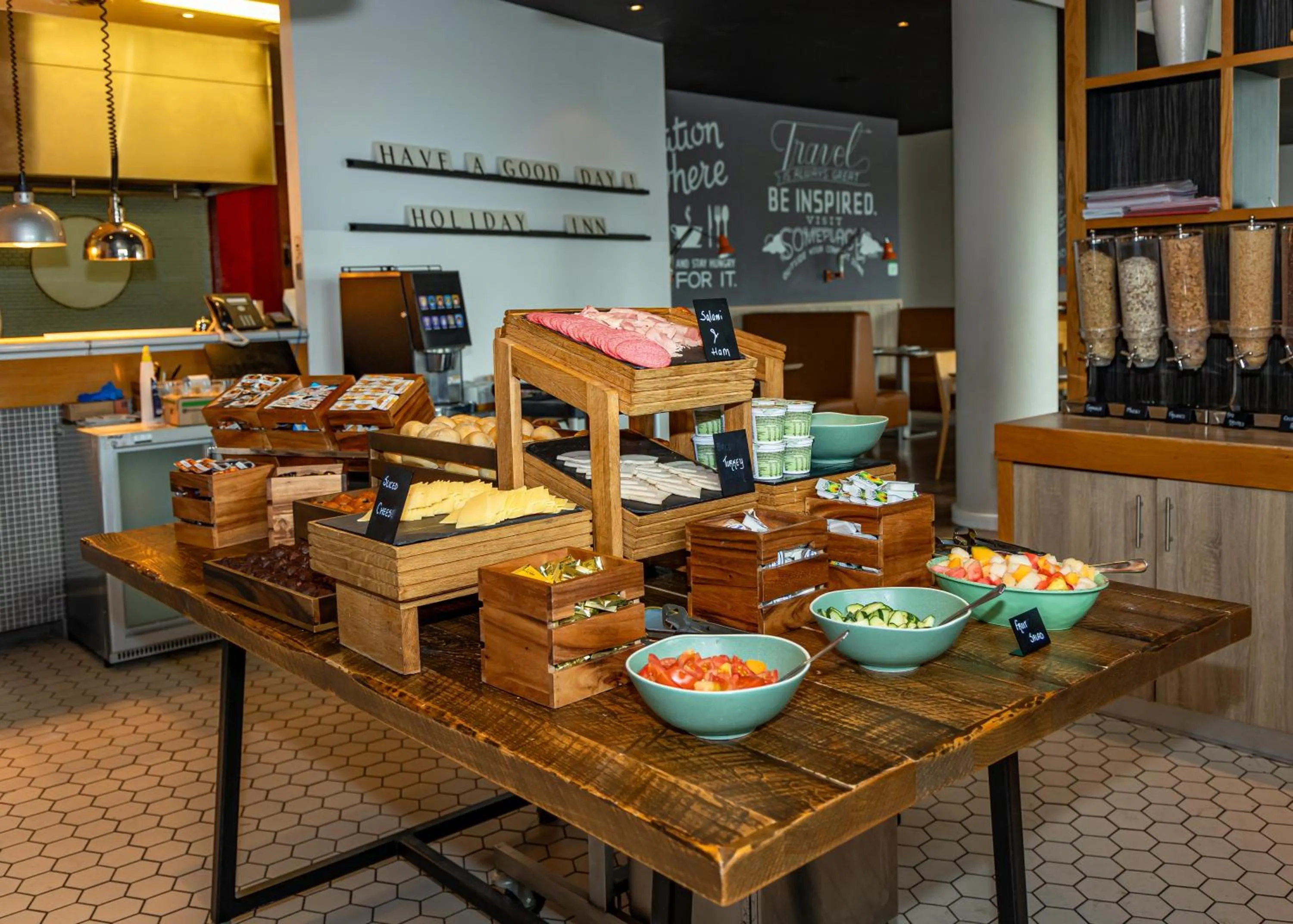 Kitchen or kitchenette in Holiday Inn London West by IHG