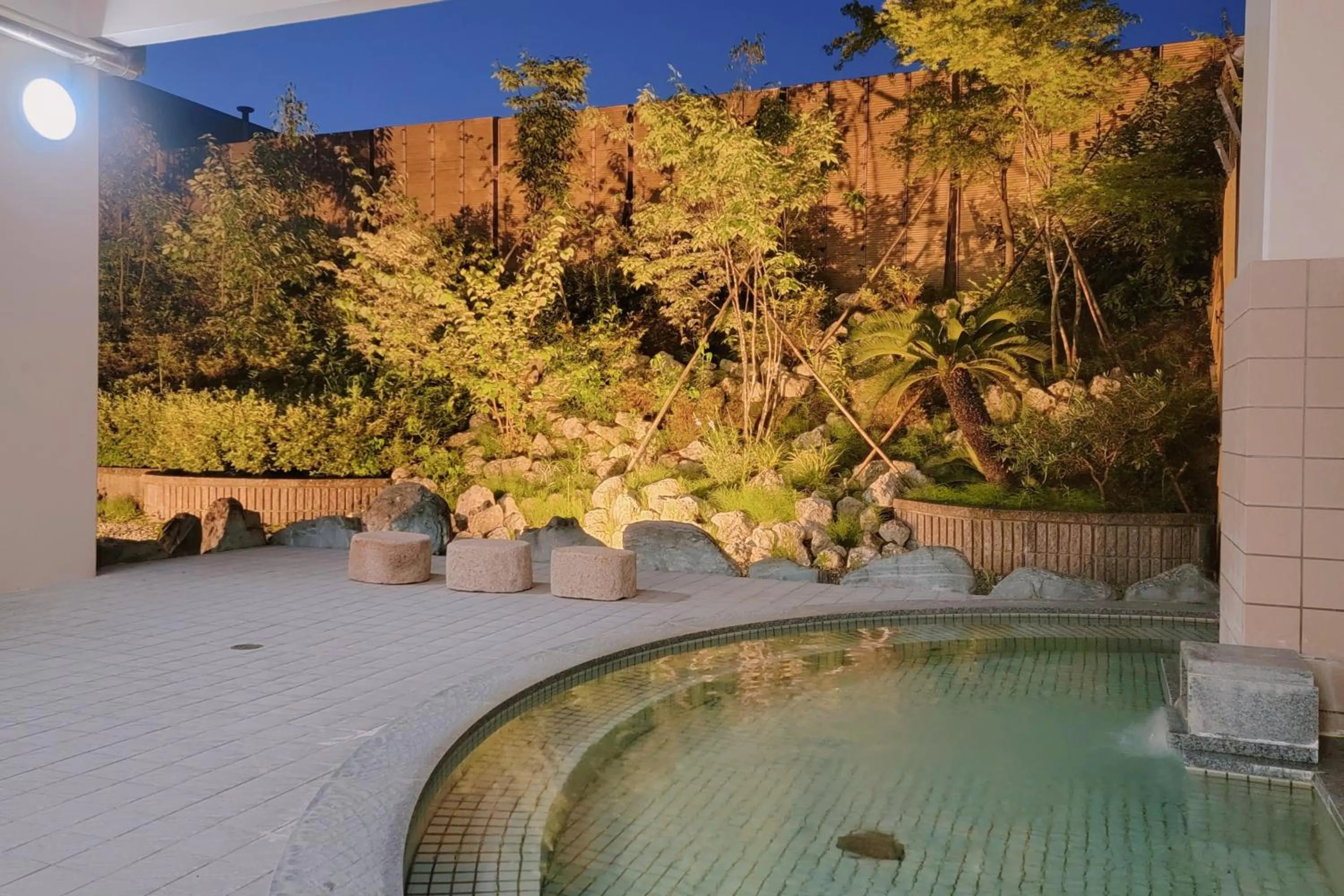 Hot Spring Bath in Hill Hotel Sunpia Iga