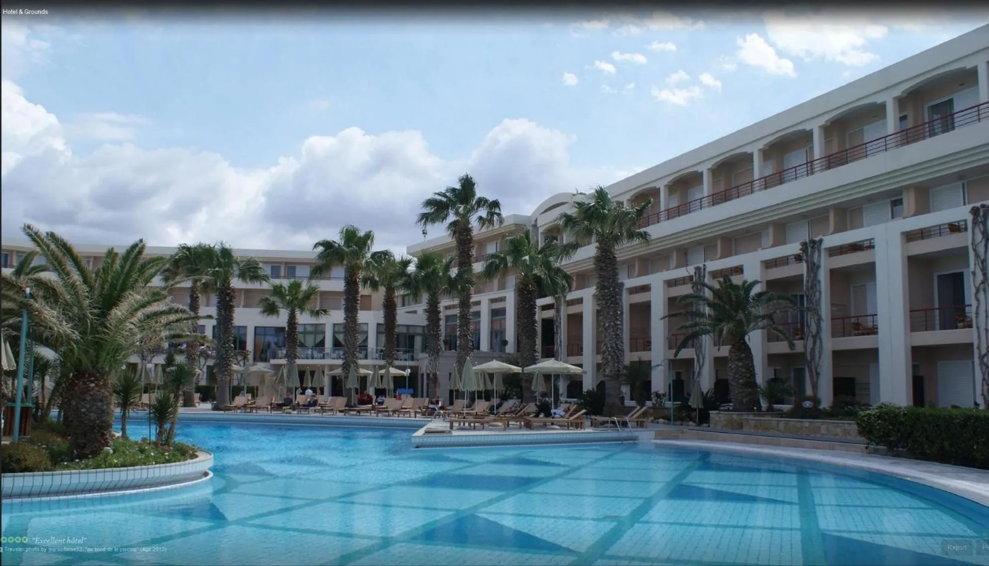 Swimming pool in Rethymno Palace