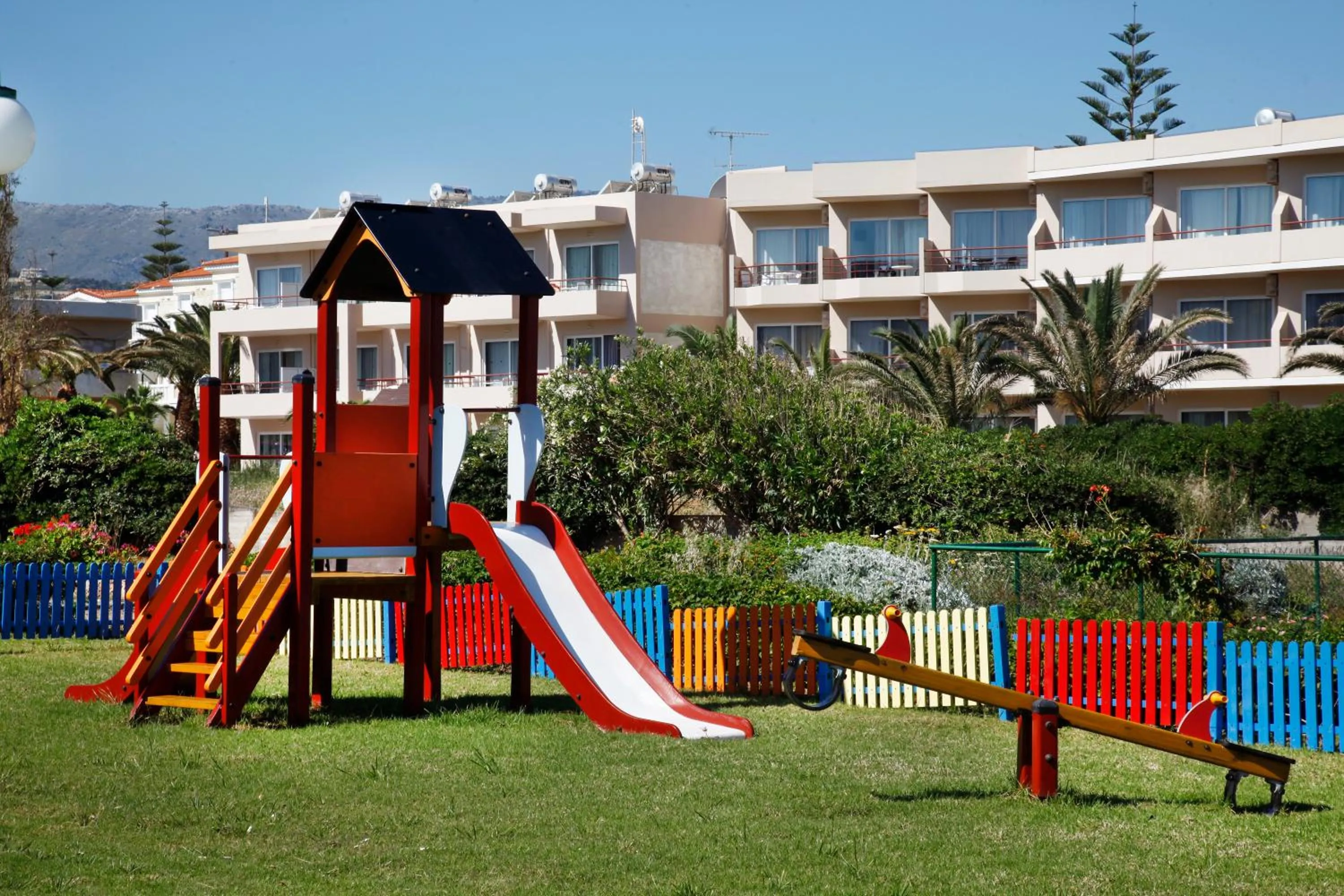 Children play ground in Rethymno Palace