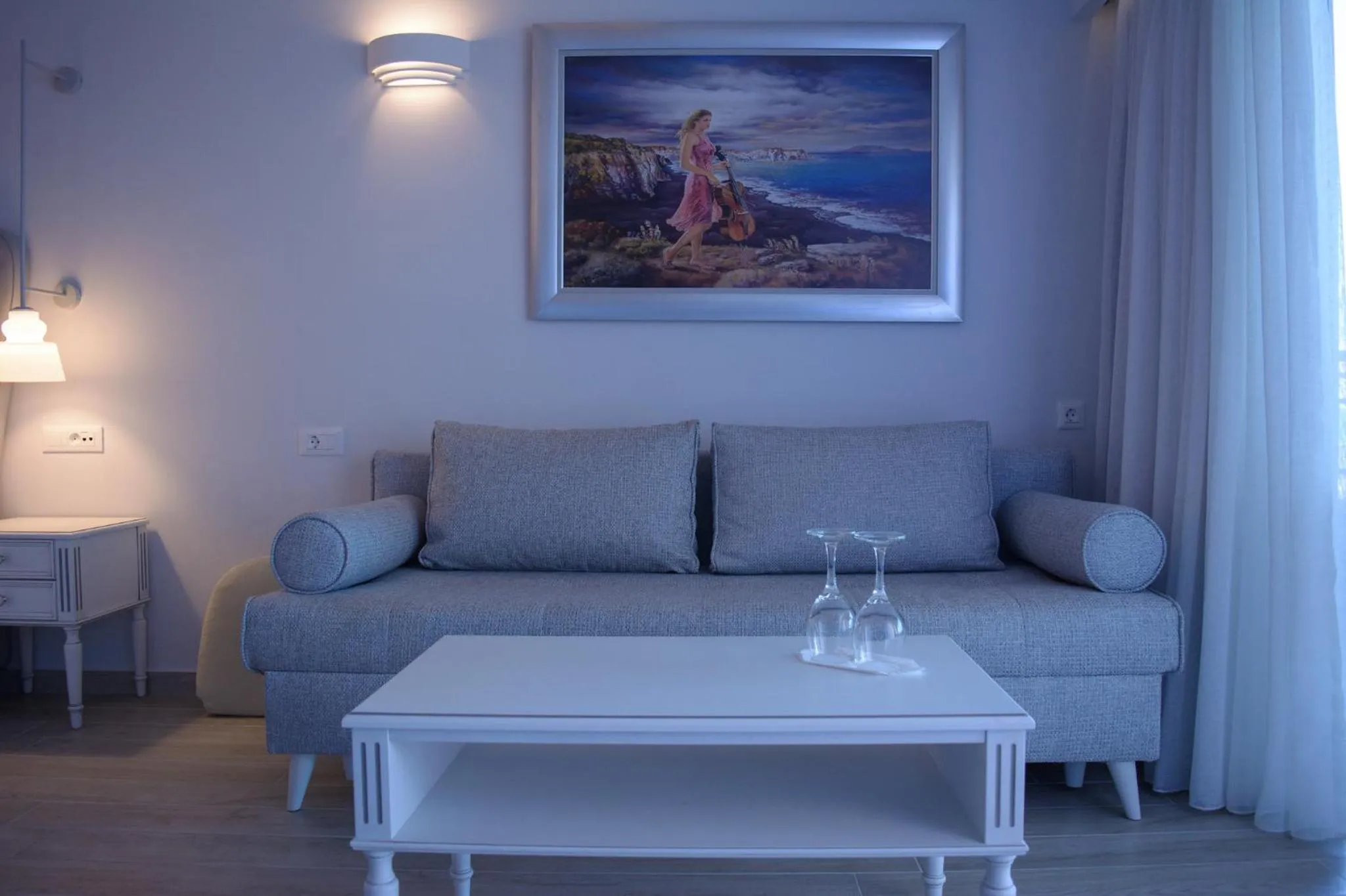 Seating area in Rethymno Palace