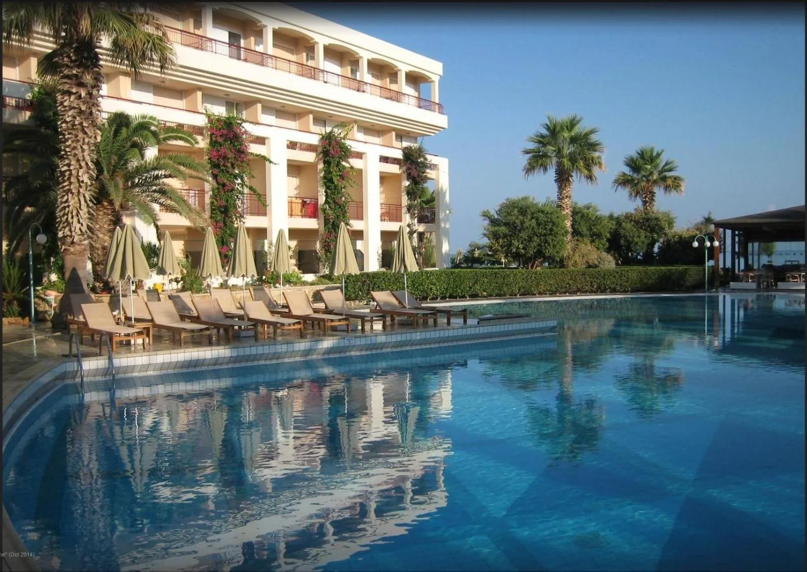 Swimming pool in Rethymno Palace