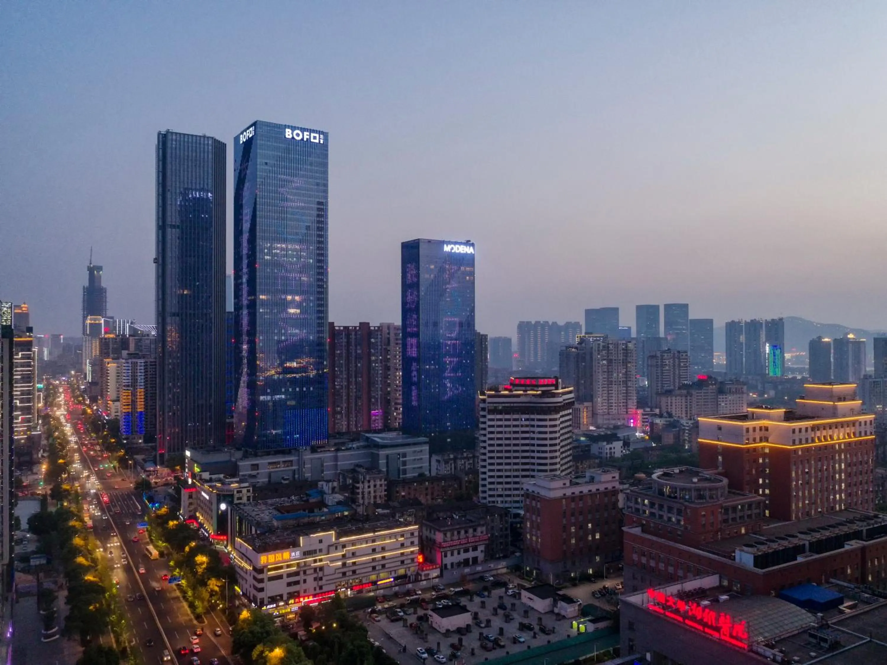 Property building in Modena by Fraser Changsha