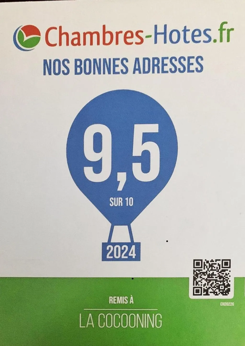 Chambre et sa salle de bain privée cocooning labellisée