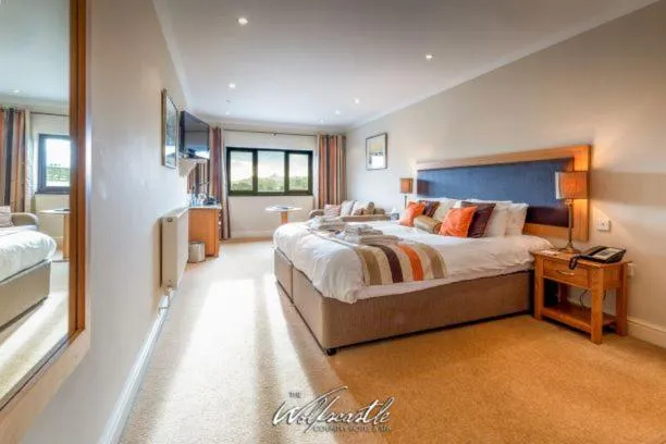 Bed in Wolfscastle Country Hotel