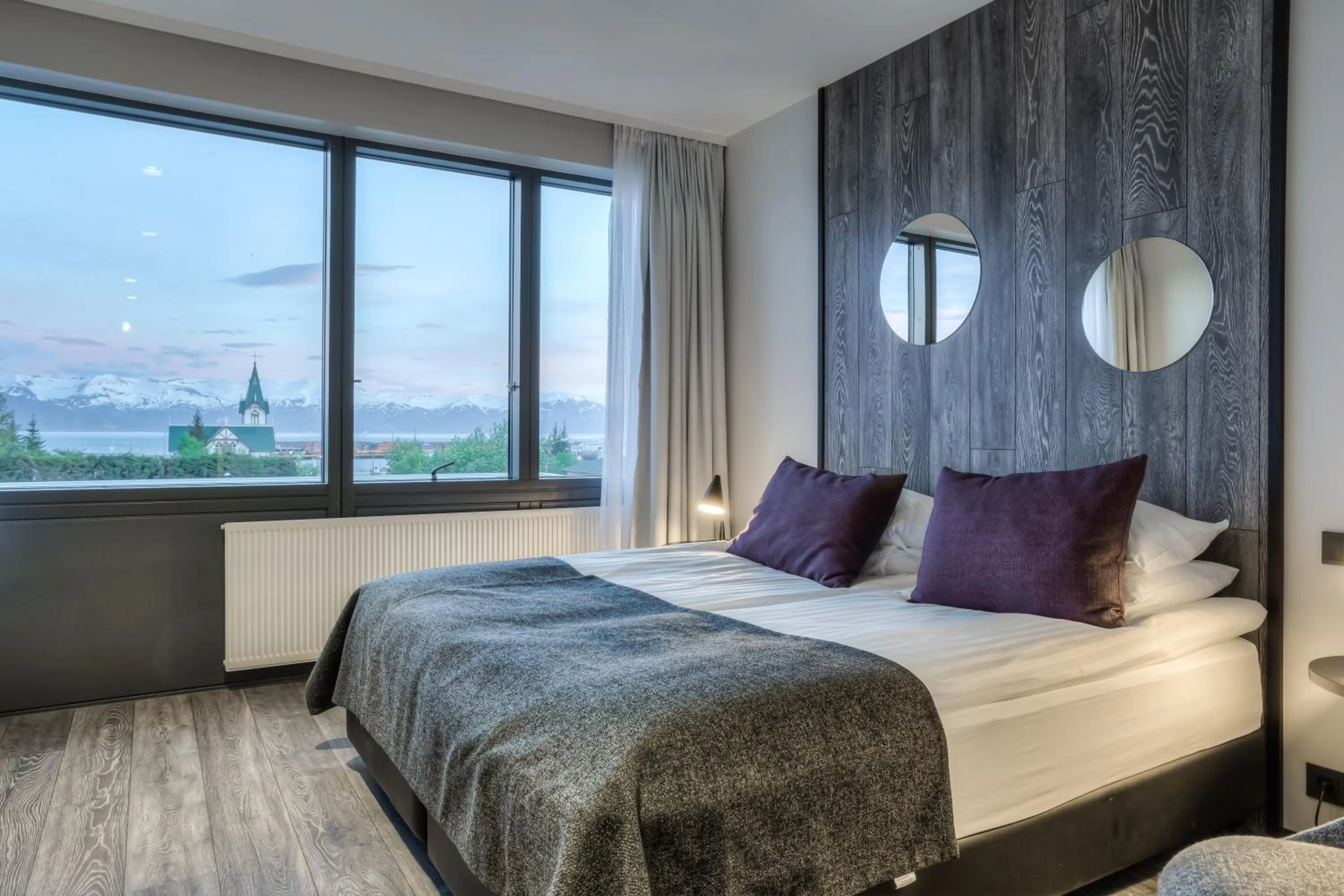 Bedroom, Bed in Fosshotel Husavik