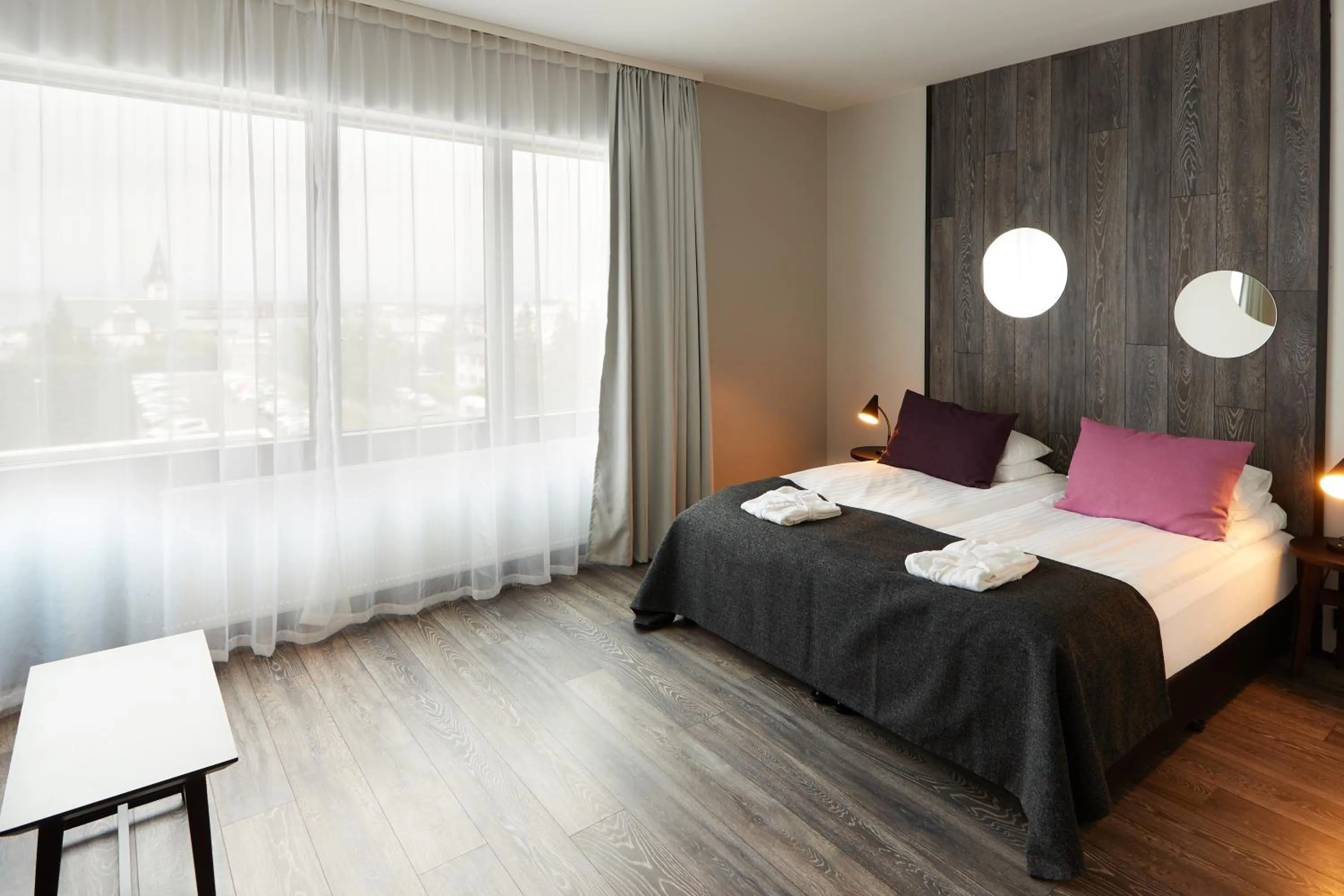 Bedroom, Bed in Fosshotel Husavik