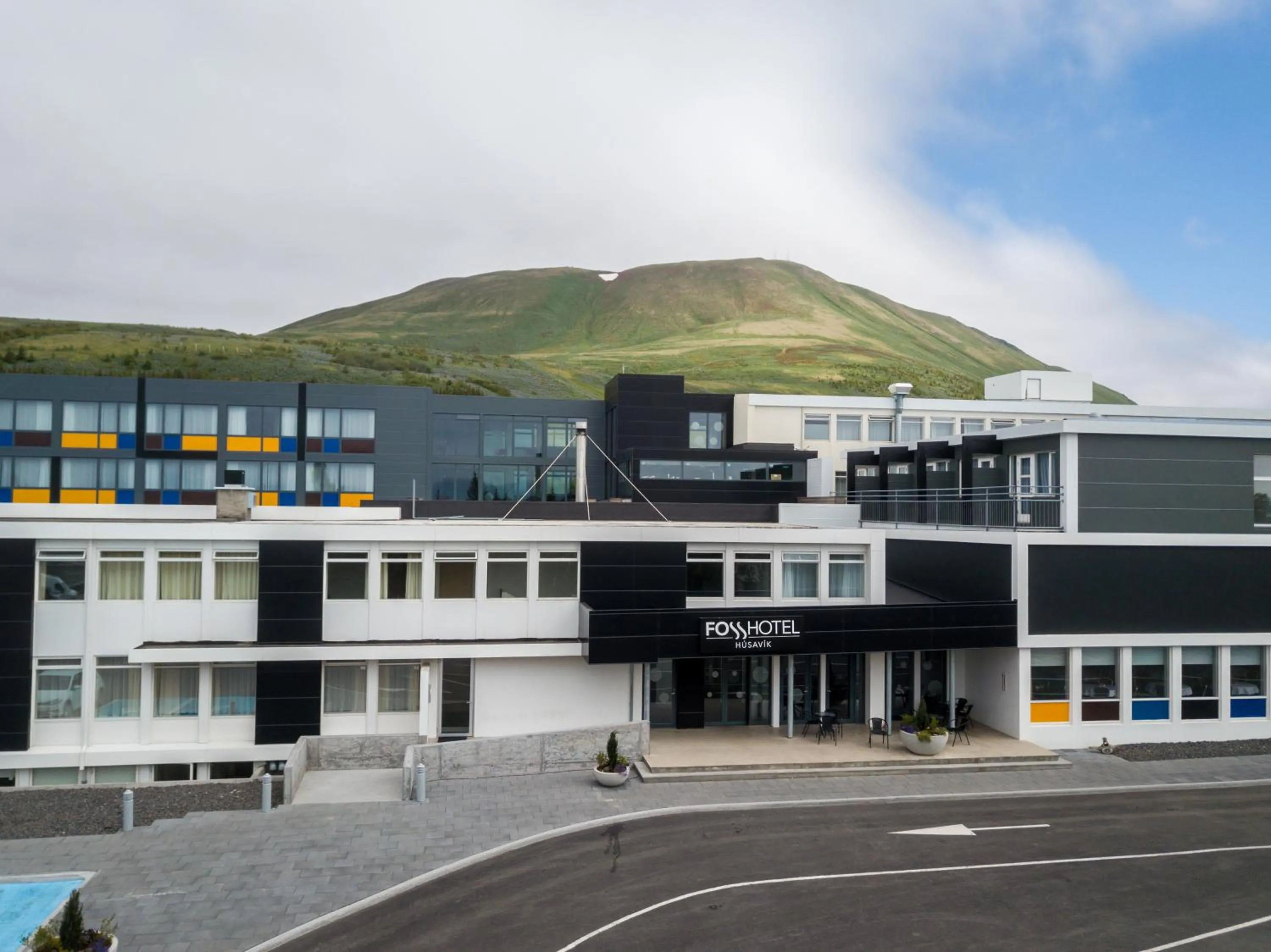 Facade/entrance in Fosshotel Husavik