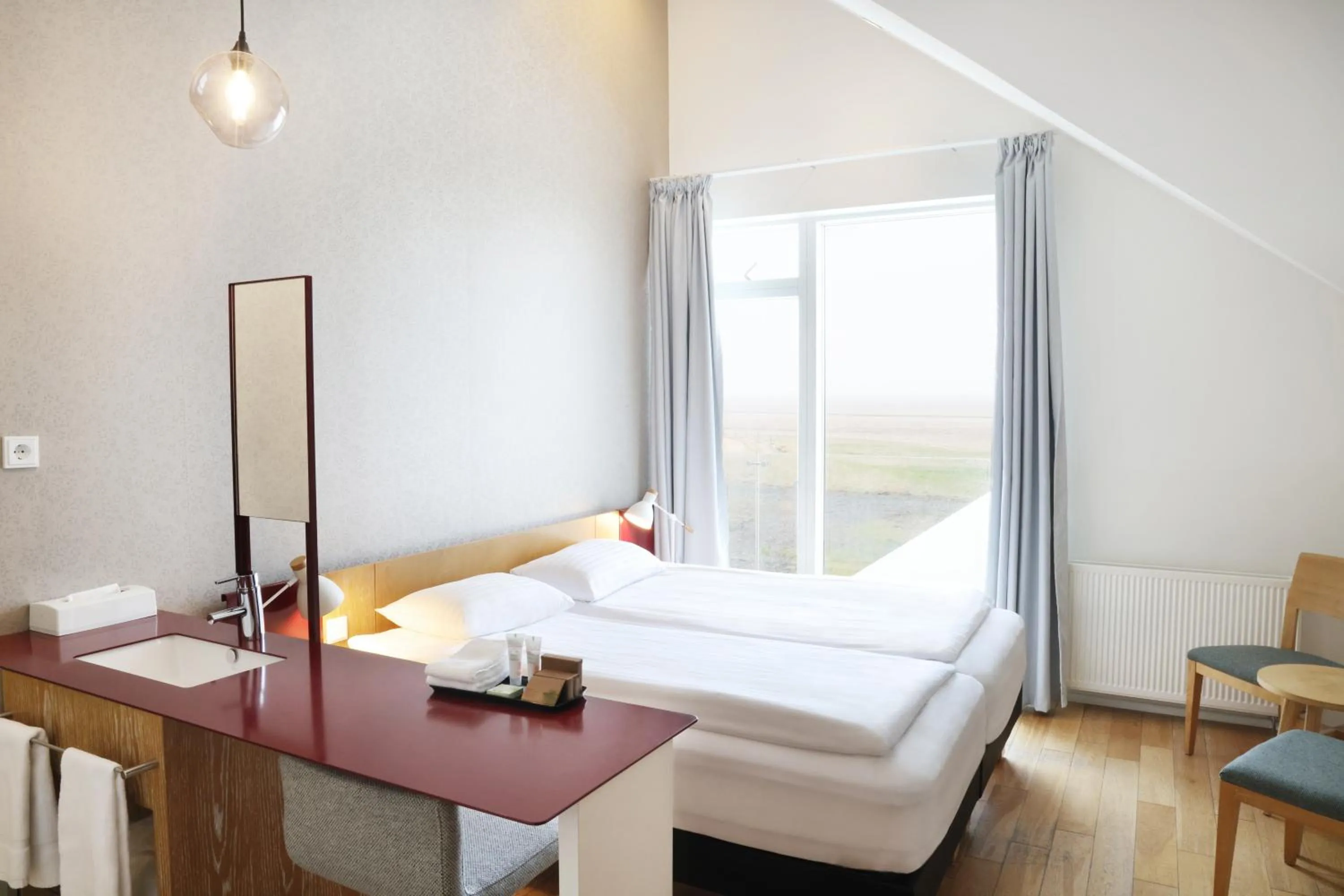 Bed in Fosshotel Vatnajökull