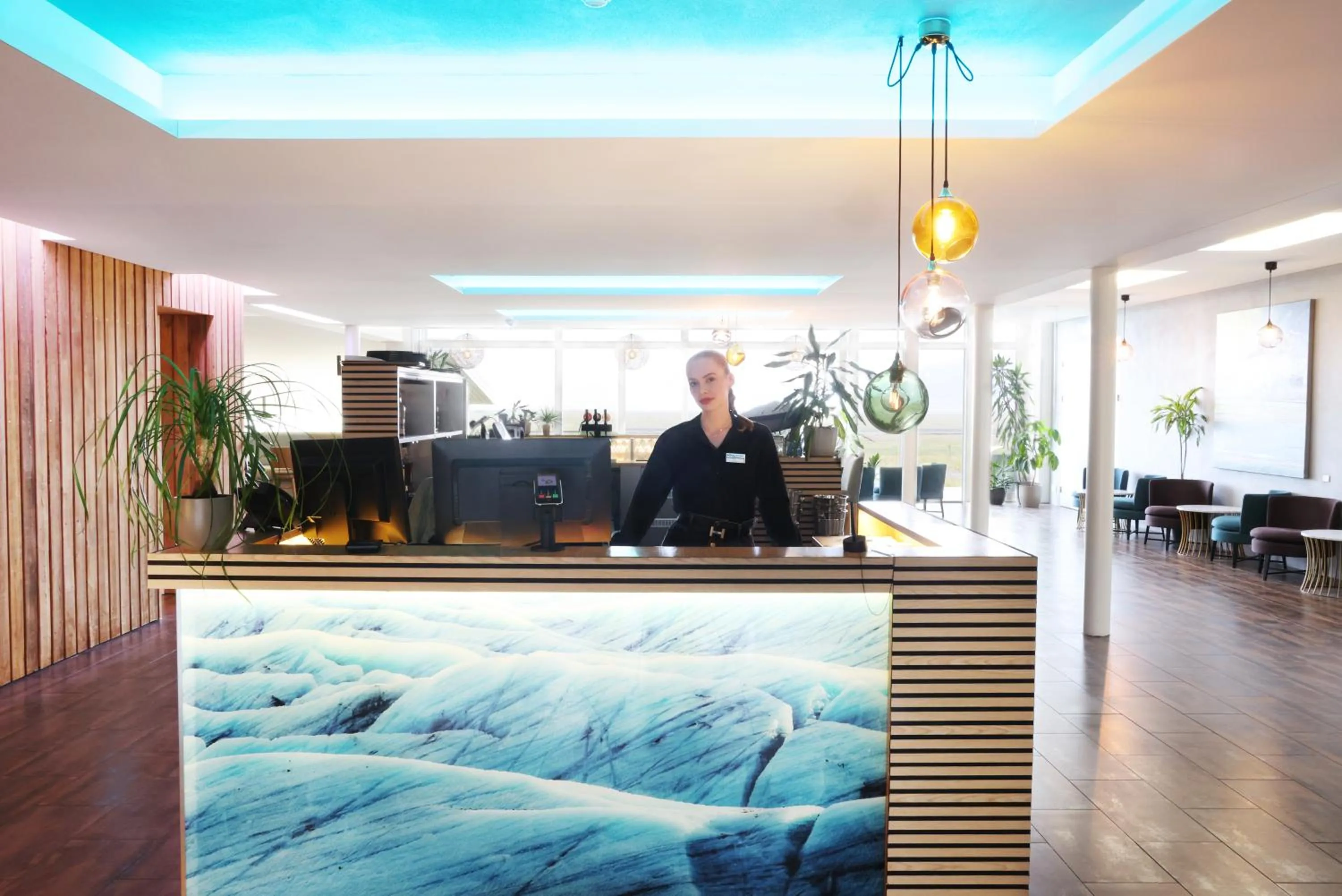 Lobby or reception in Fosshotel Vatnajökull