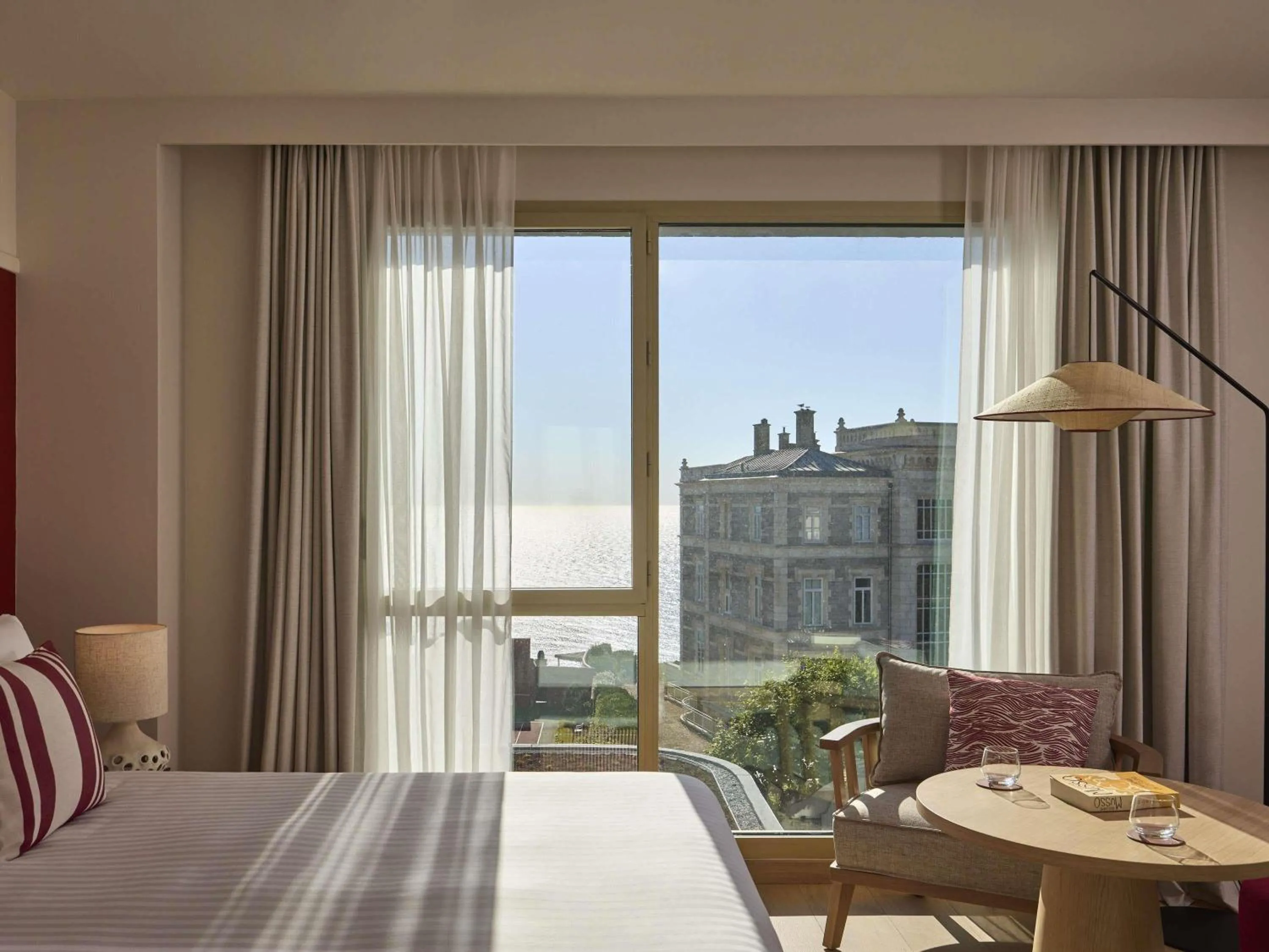 Bedroom, Bed in Le Talaia Hôtel & Spa Biarritz - MGallery Collection