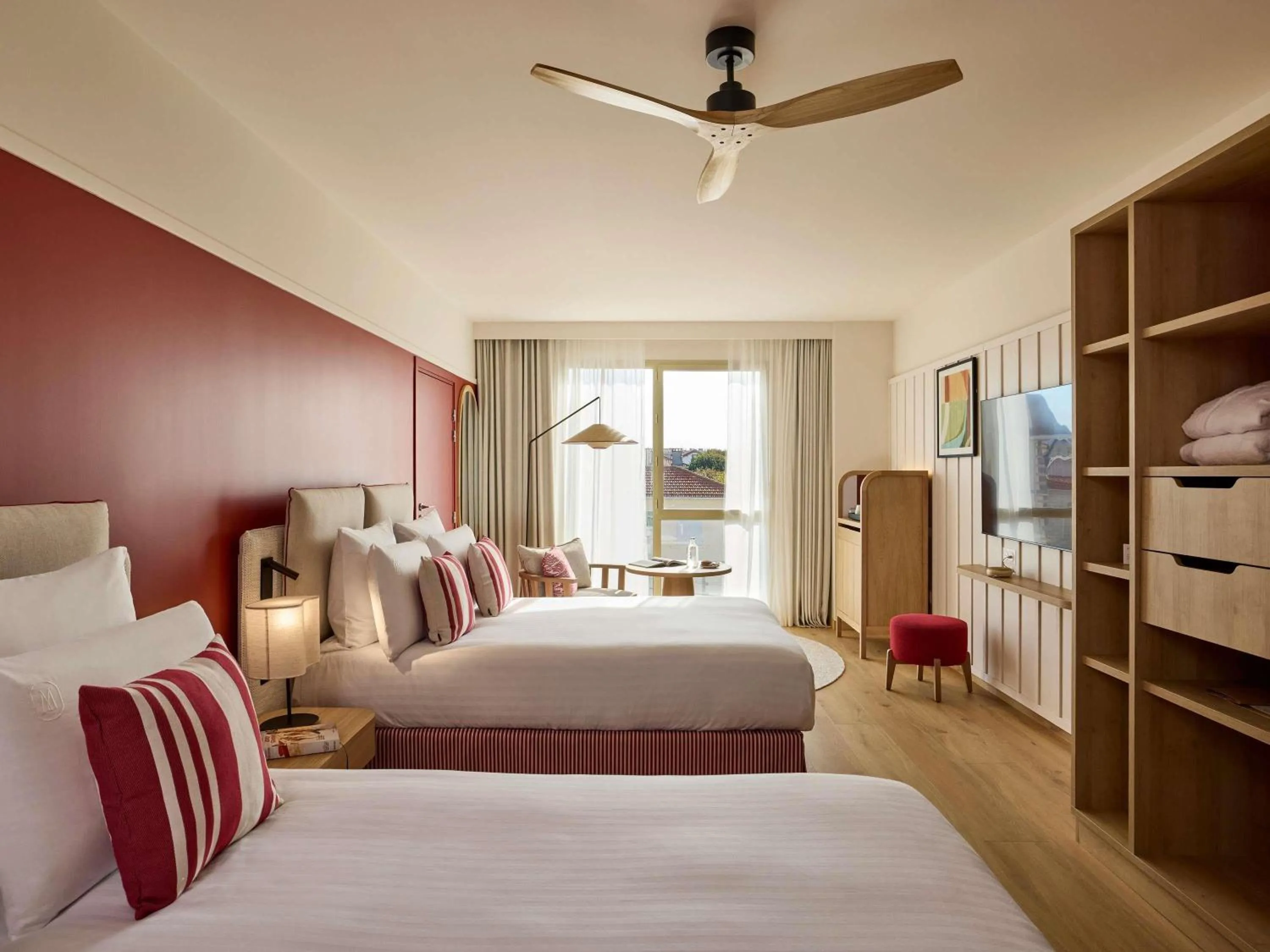 Bedroom, Bed in Le Talaia Hôtel & Spa Biarritz - MGallery Collection