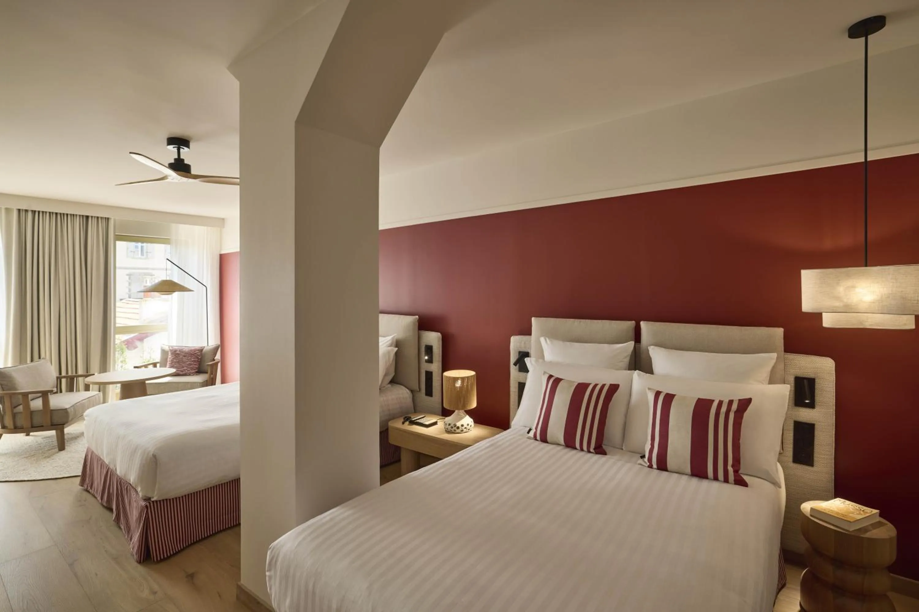 Bedroom, Bed in Le Talaia Hôtel & Spa Biarritz - MGallery Collection