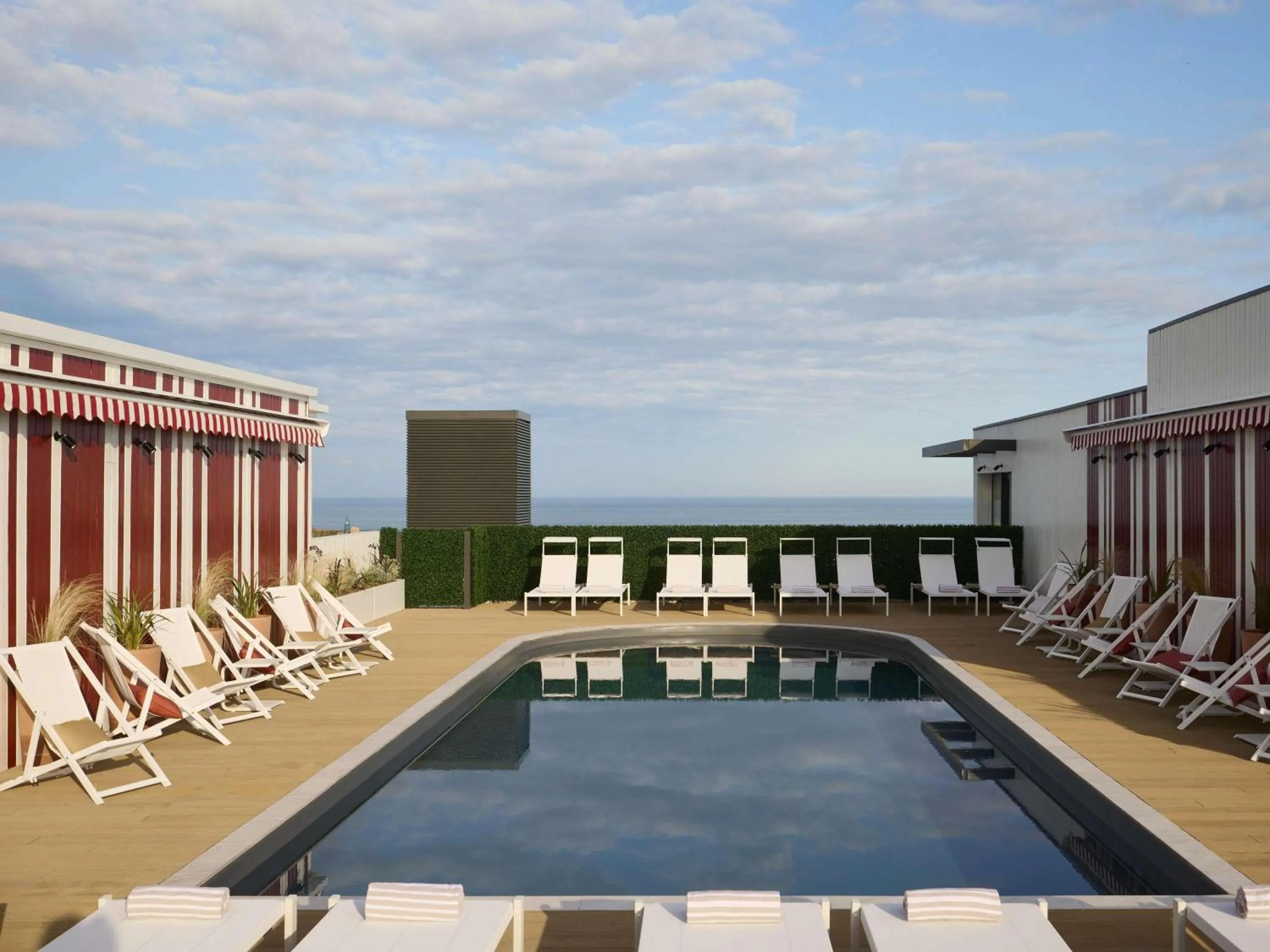 Pool view in Le Talaia Hôtel & Spa Biarritz - MGallery Collection