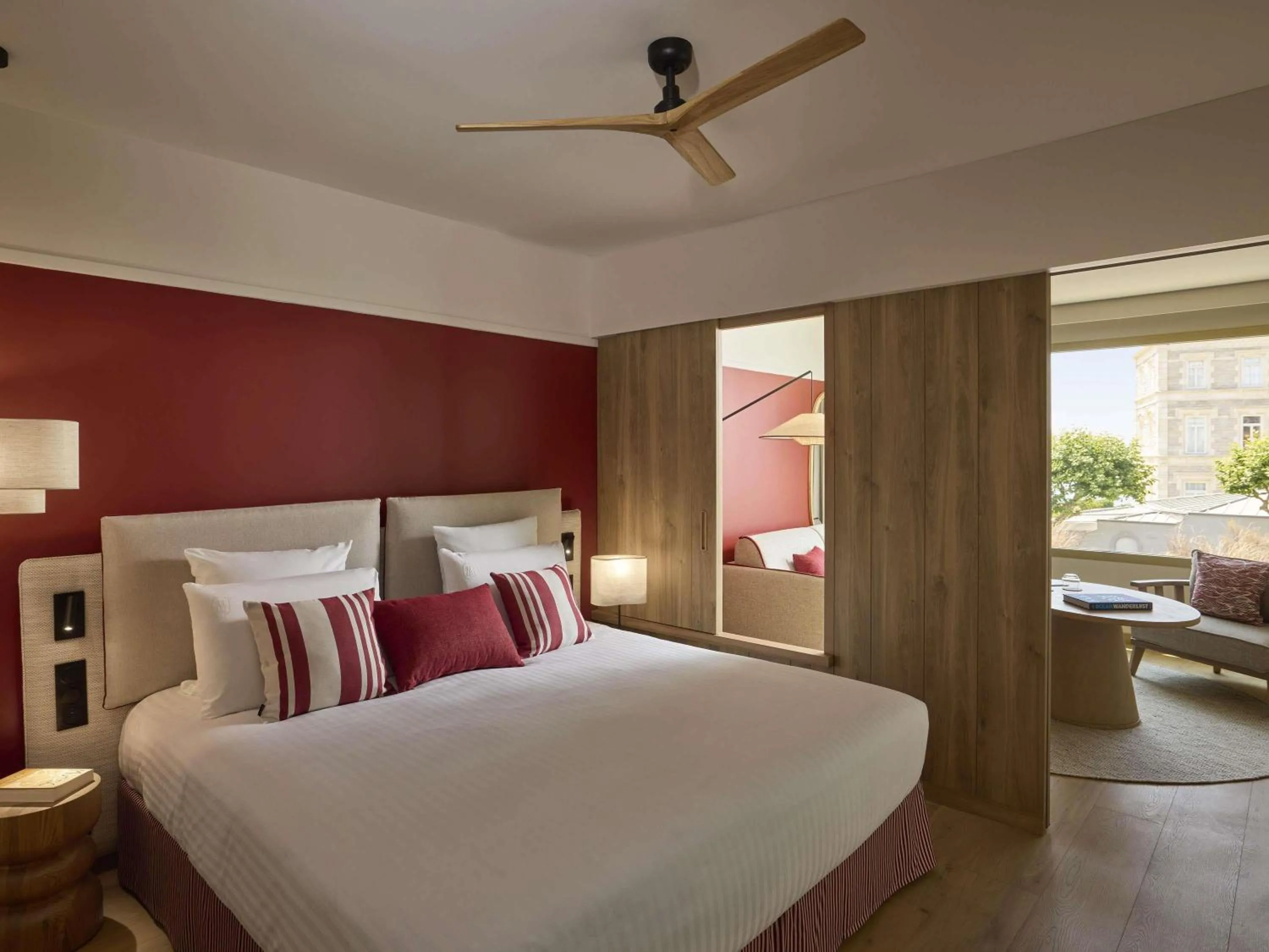 Bedroom, Bed in Le Talaia Hôtel & Spa Biarritz - MGallery Collection