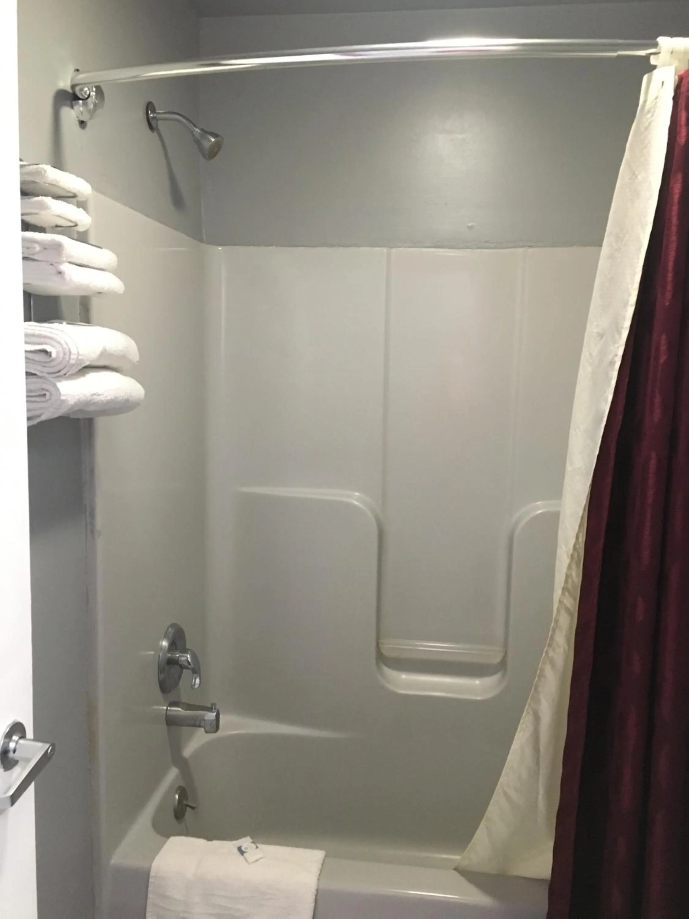 Shower in Haven Inn & Suites