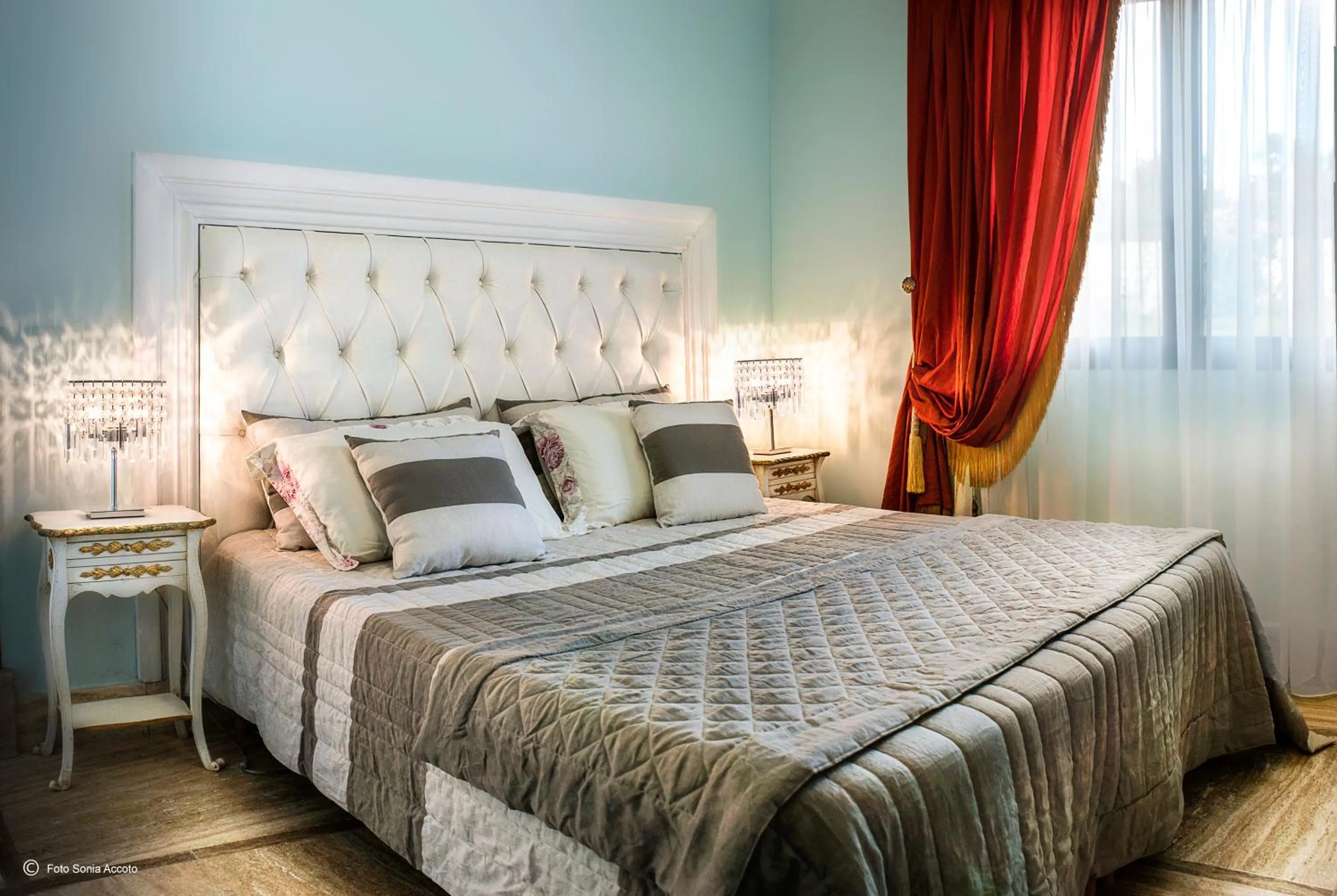 Bed in Augustus Resort