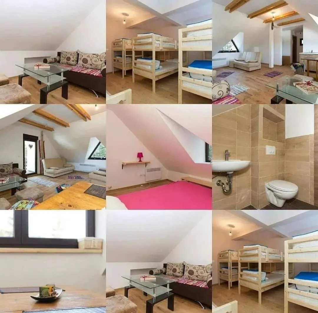 Bed in House Apartments Jahorinko