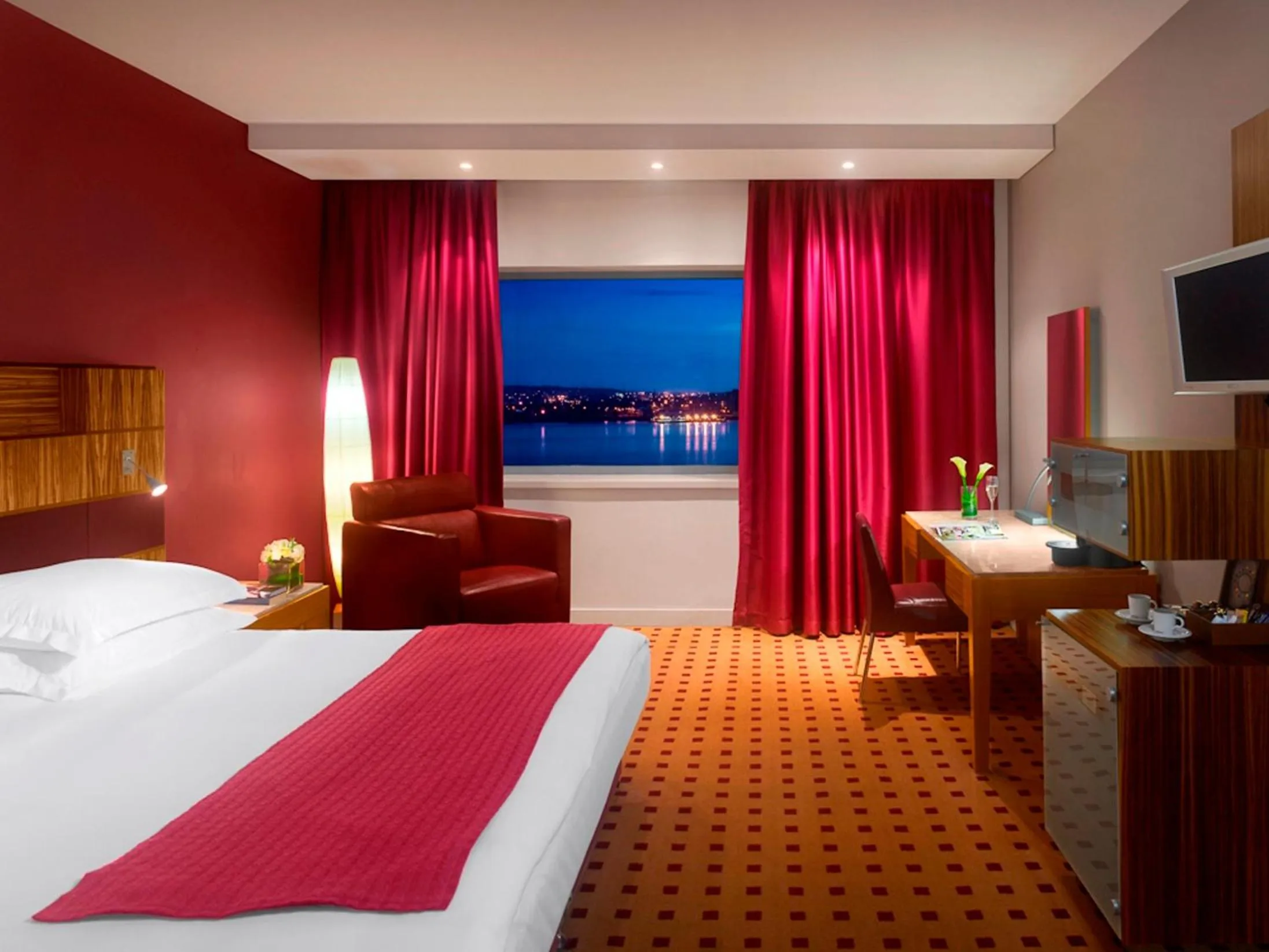 Bed in Radisson Blu Hotel, Liverpool