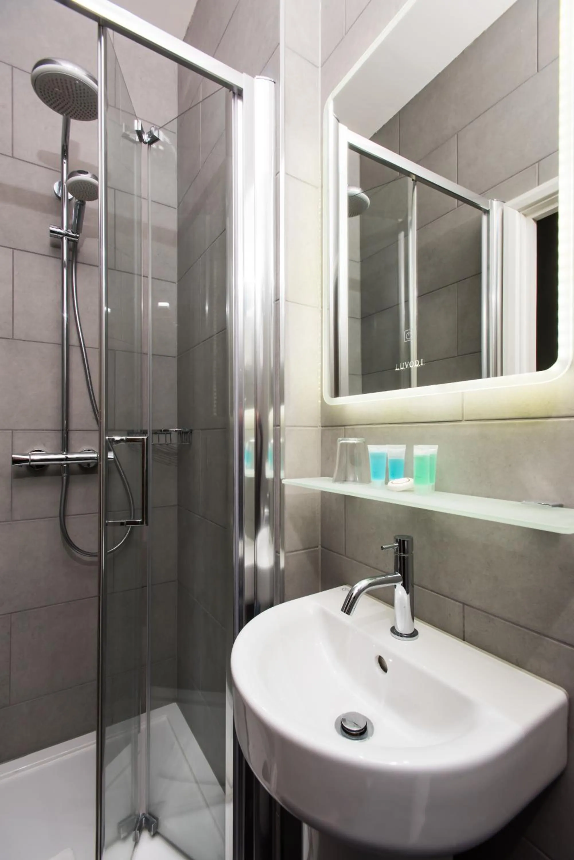 Bathroom in Caring Hotel