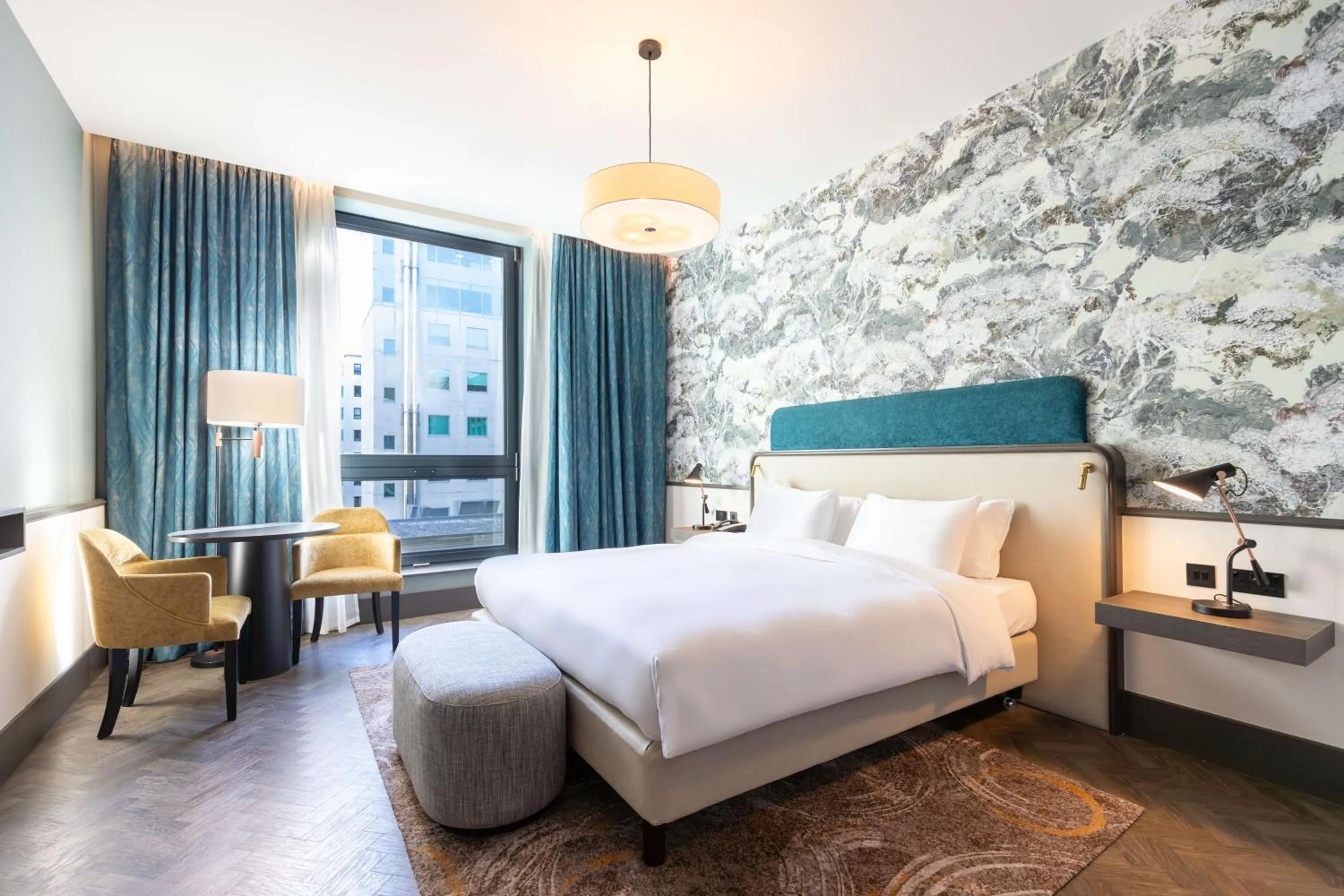 Bedroom, Bed in Radisson Blu Hotel, Glasgow