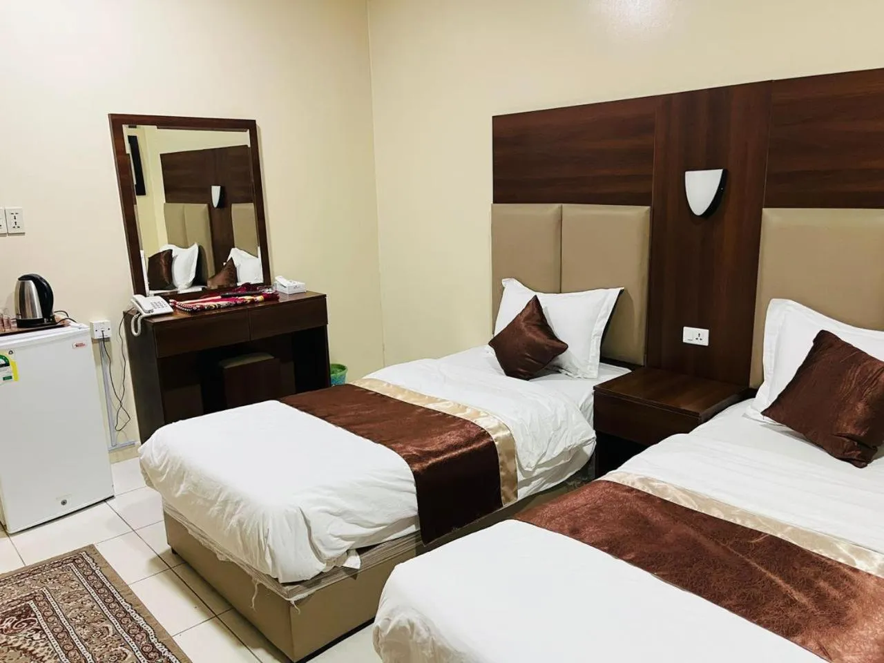 Bed in العييري للشقق المخدومة الدمام 2