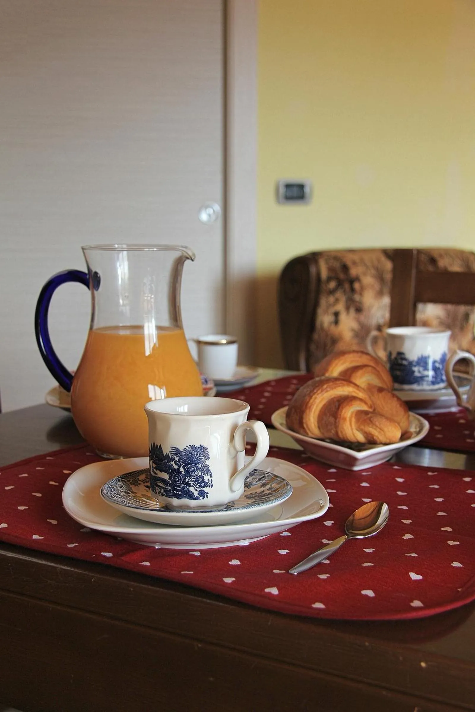 Food and drinks in B&B Doria Valle Maira