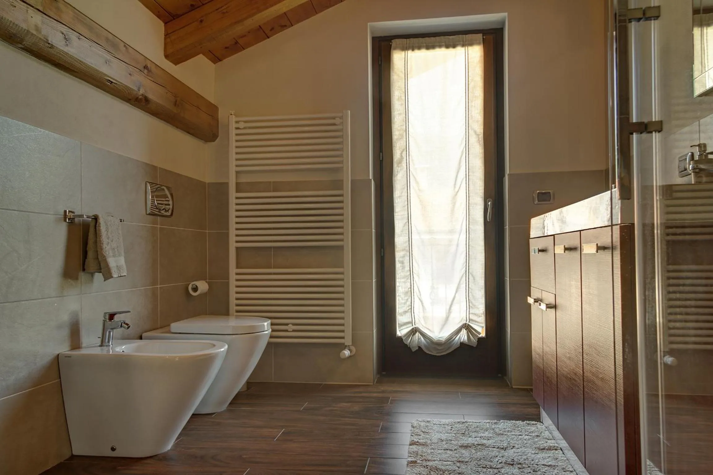 Bathroom in B&B Doria Valle Maira