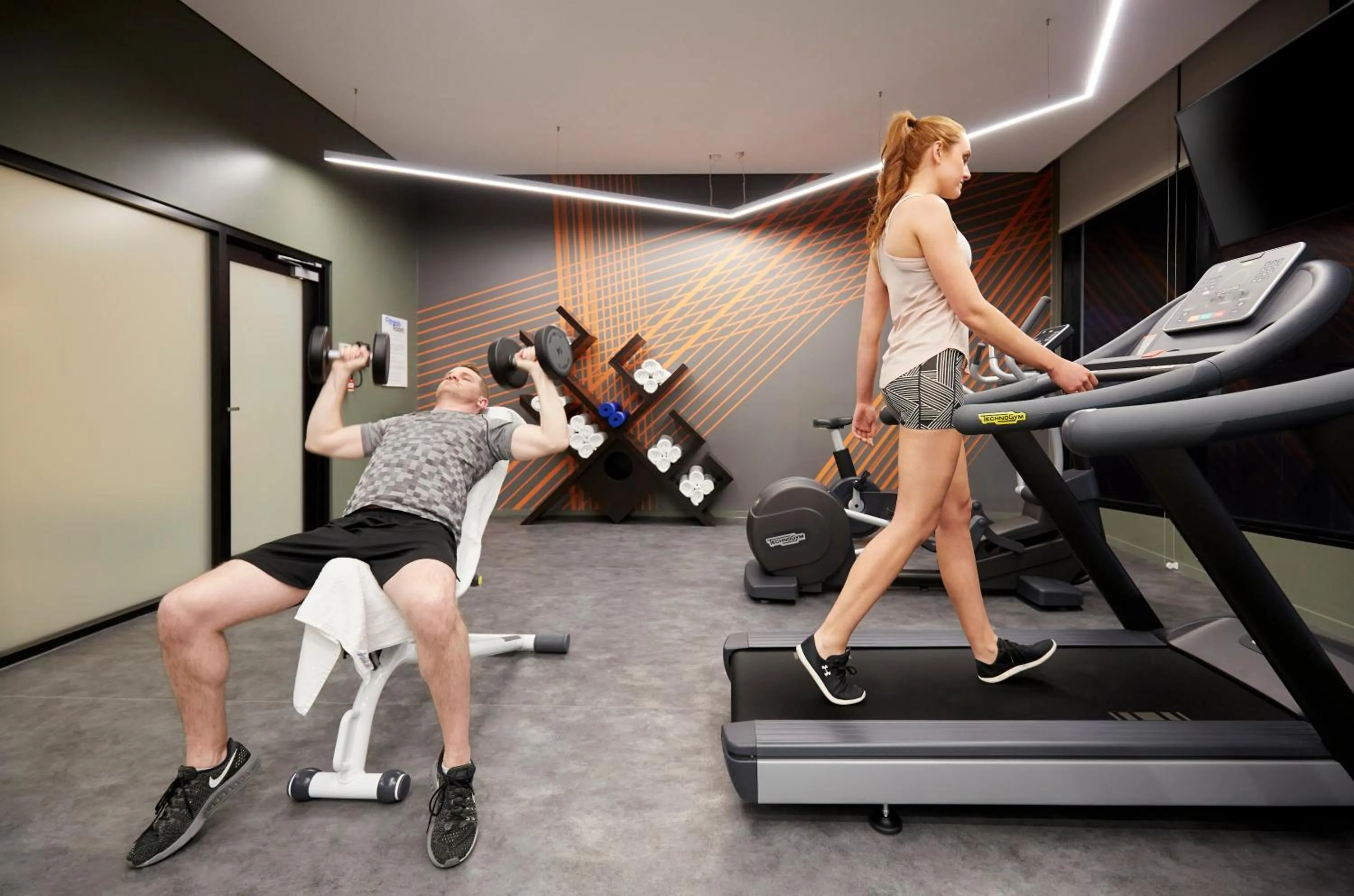 Fitness centre/facilities in Holiday Inn Express Adelaide City Centre by IHG