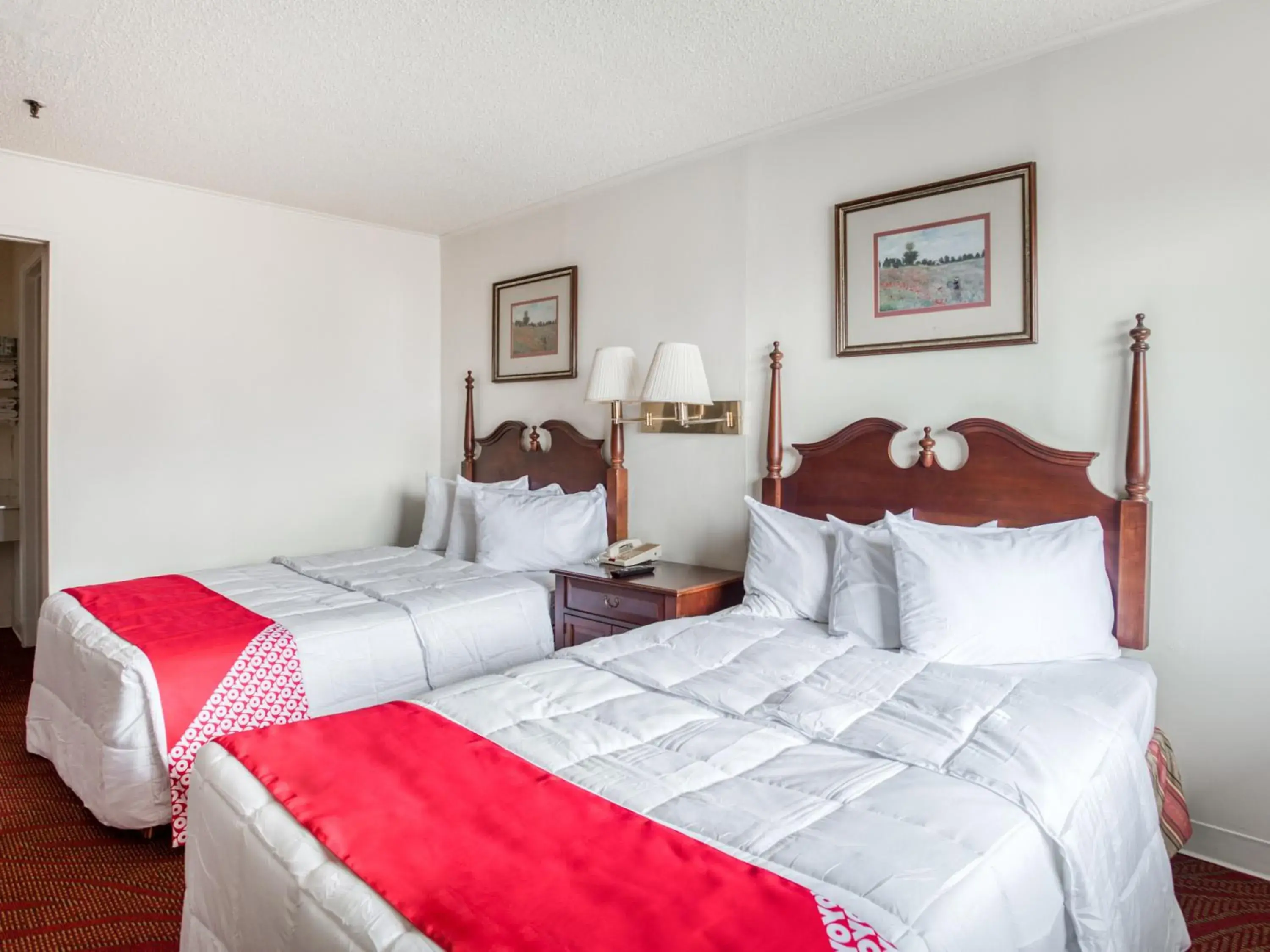 Double Room with Two Double Beds Smoking in OYO Hotel San Antonio East Double Room with Two Double Beds Smoking in OYO Hotel San Antonio East