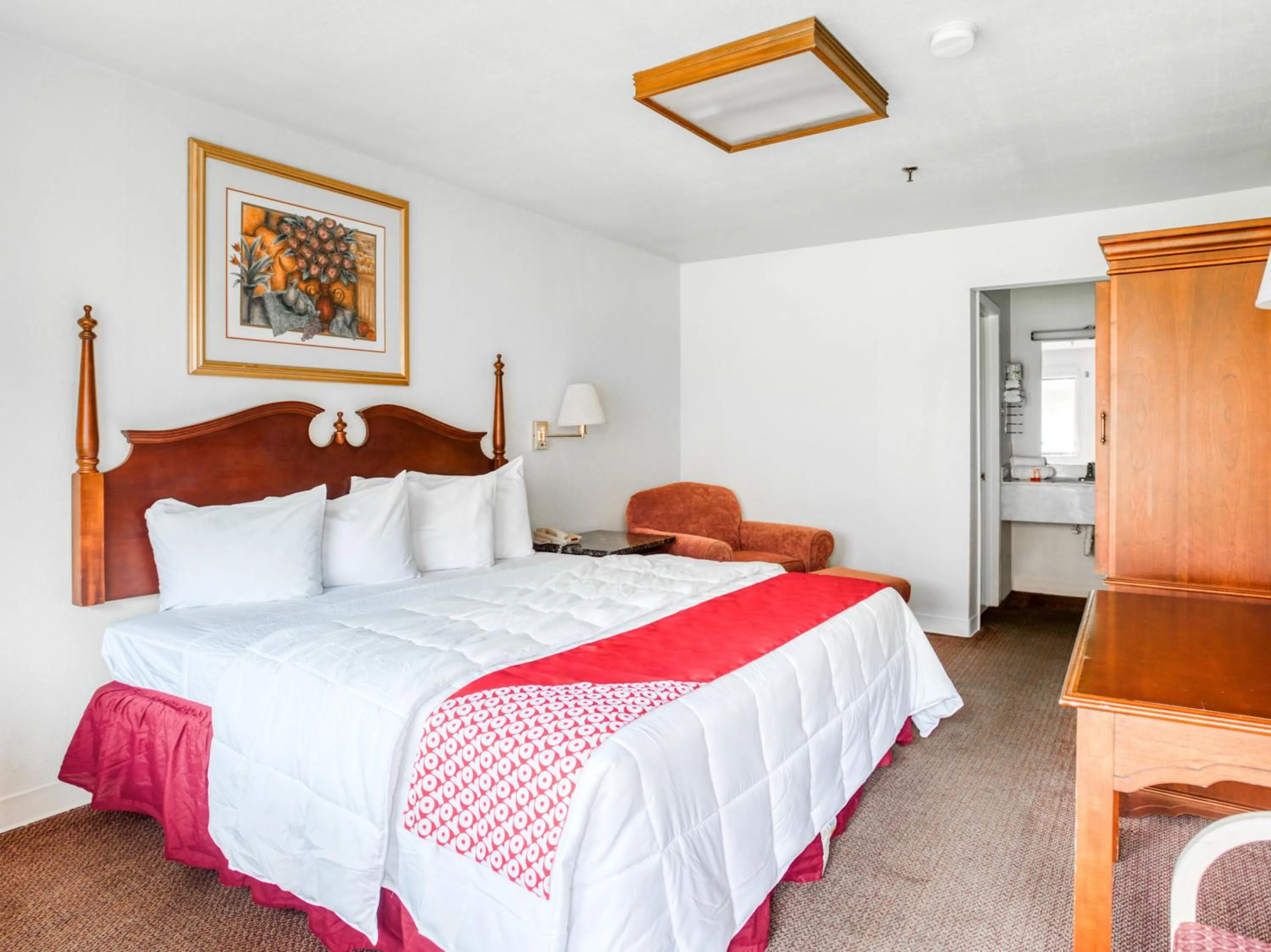 Bedroom, Bed in OYO Hotel San Antonio East