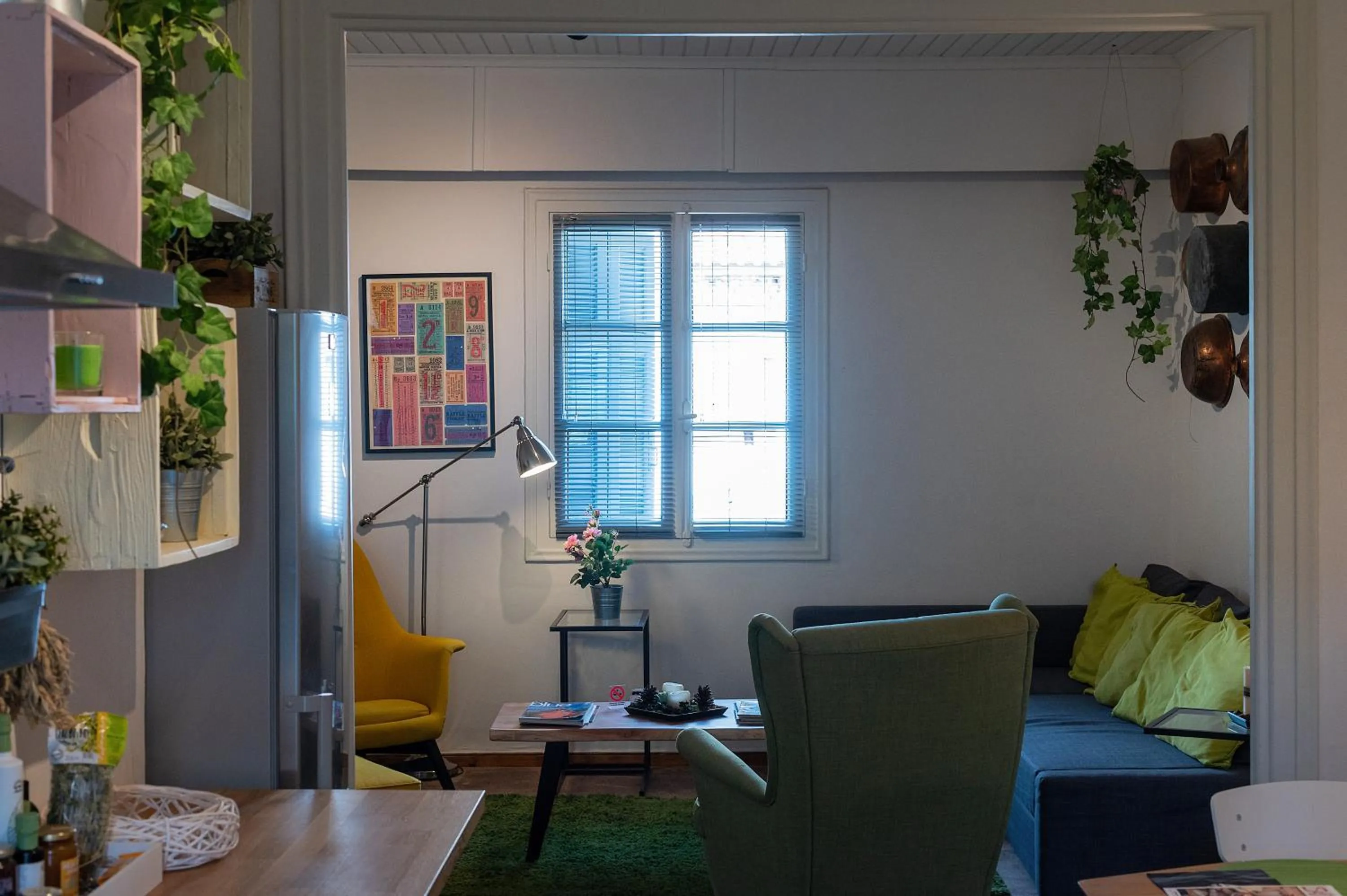 Living room in City Cottage - Kalamata Villas