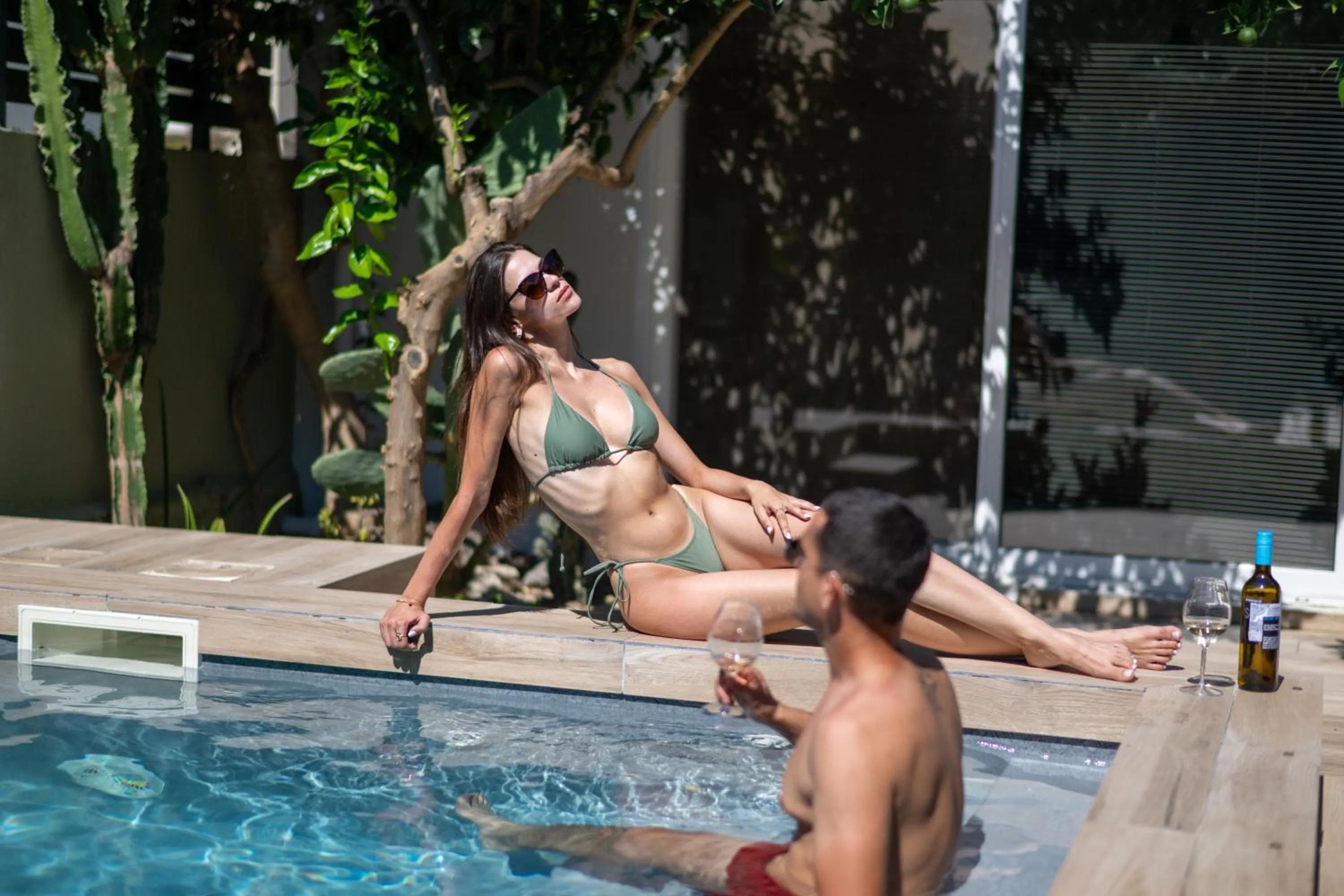 Guests in City Cottage - Kalamata Villas