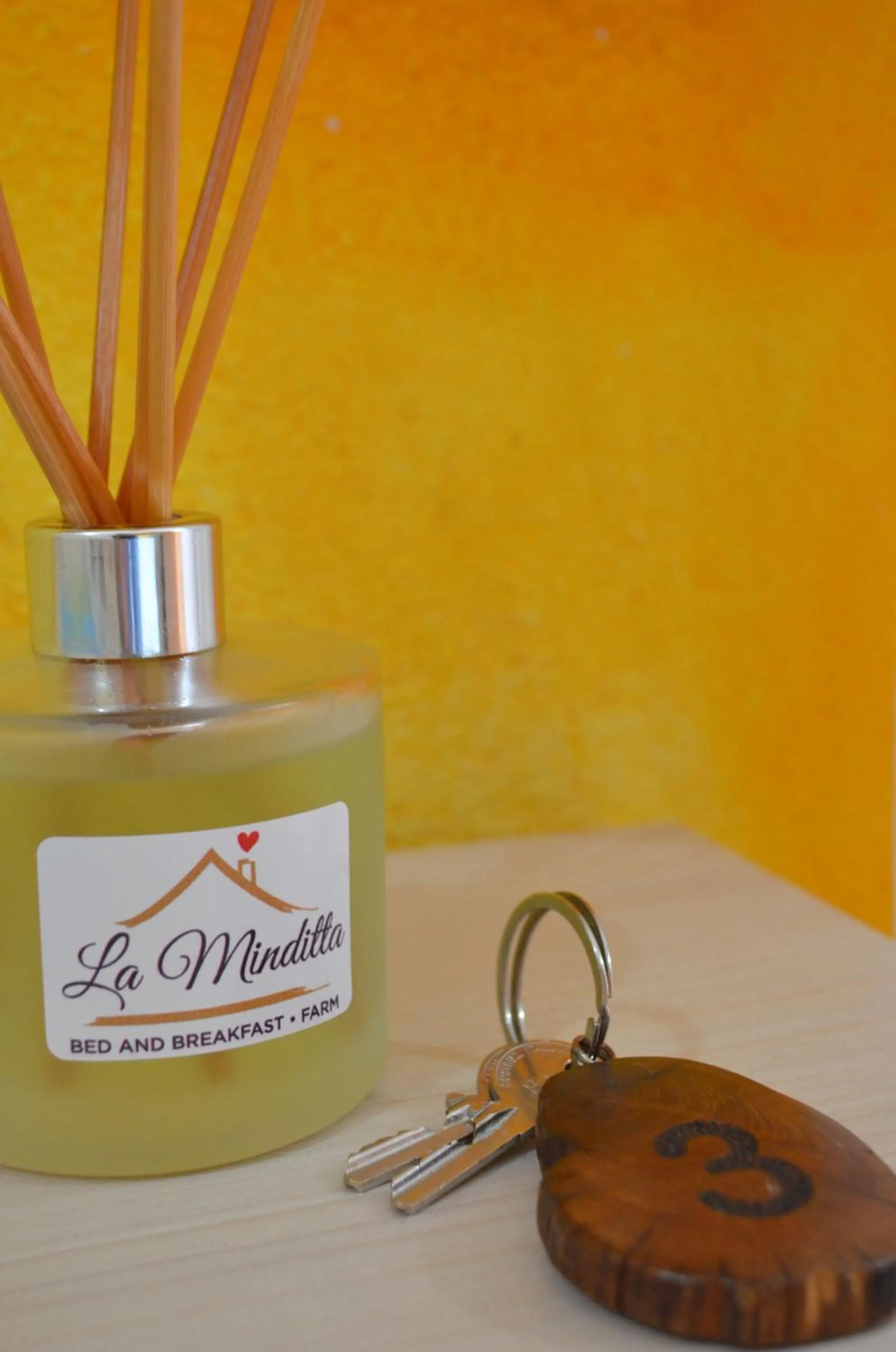 Decorative detail in La Minditta