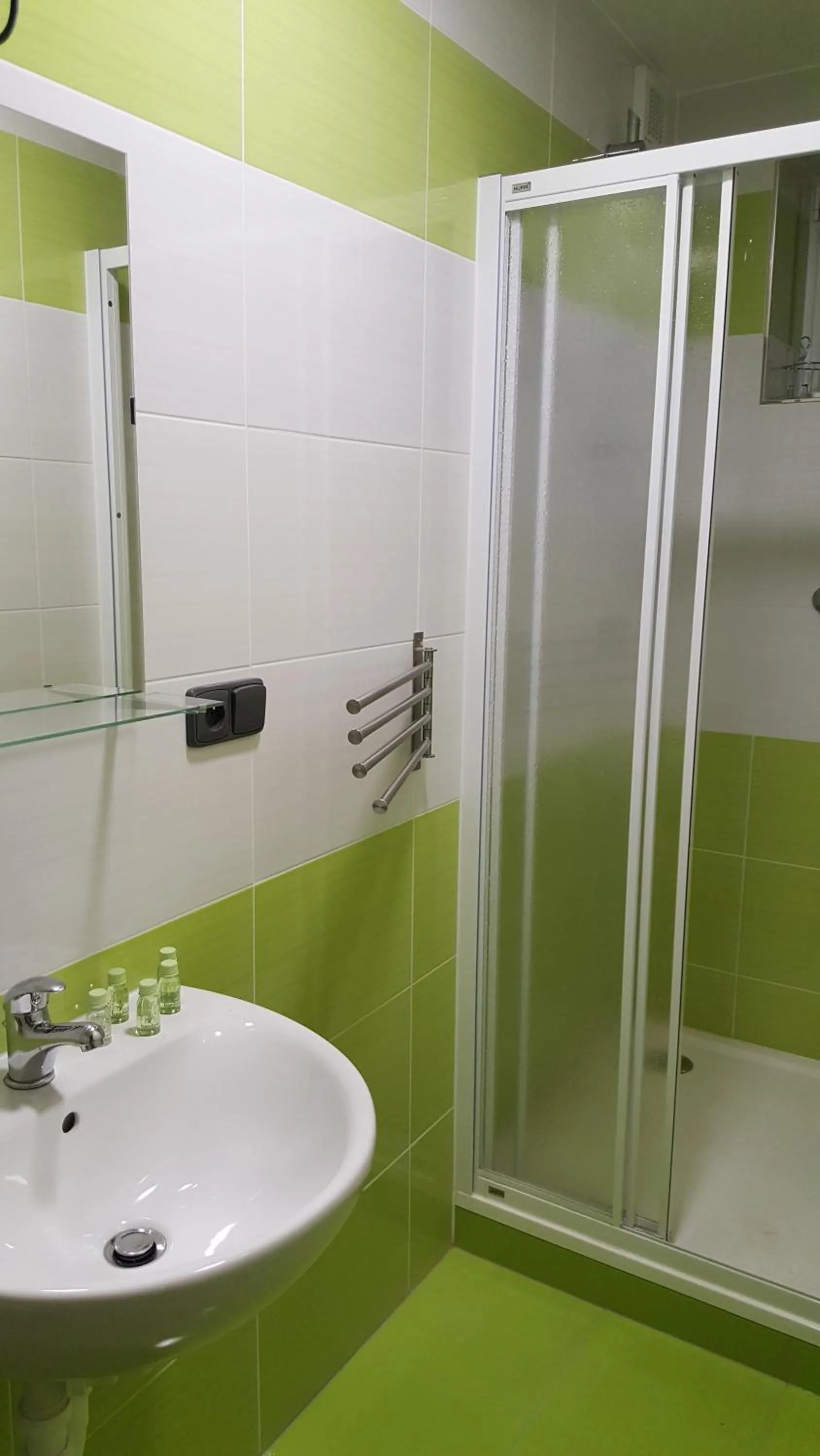 Shower in Ubytování Němčičky