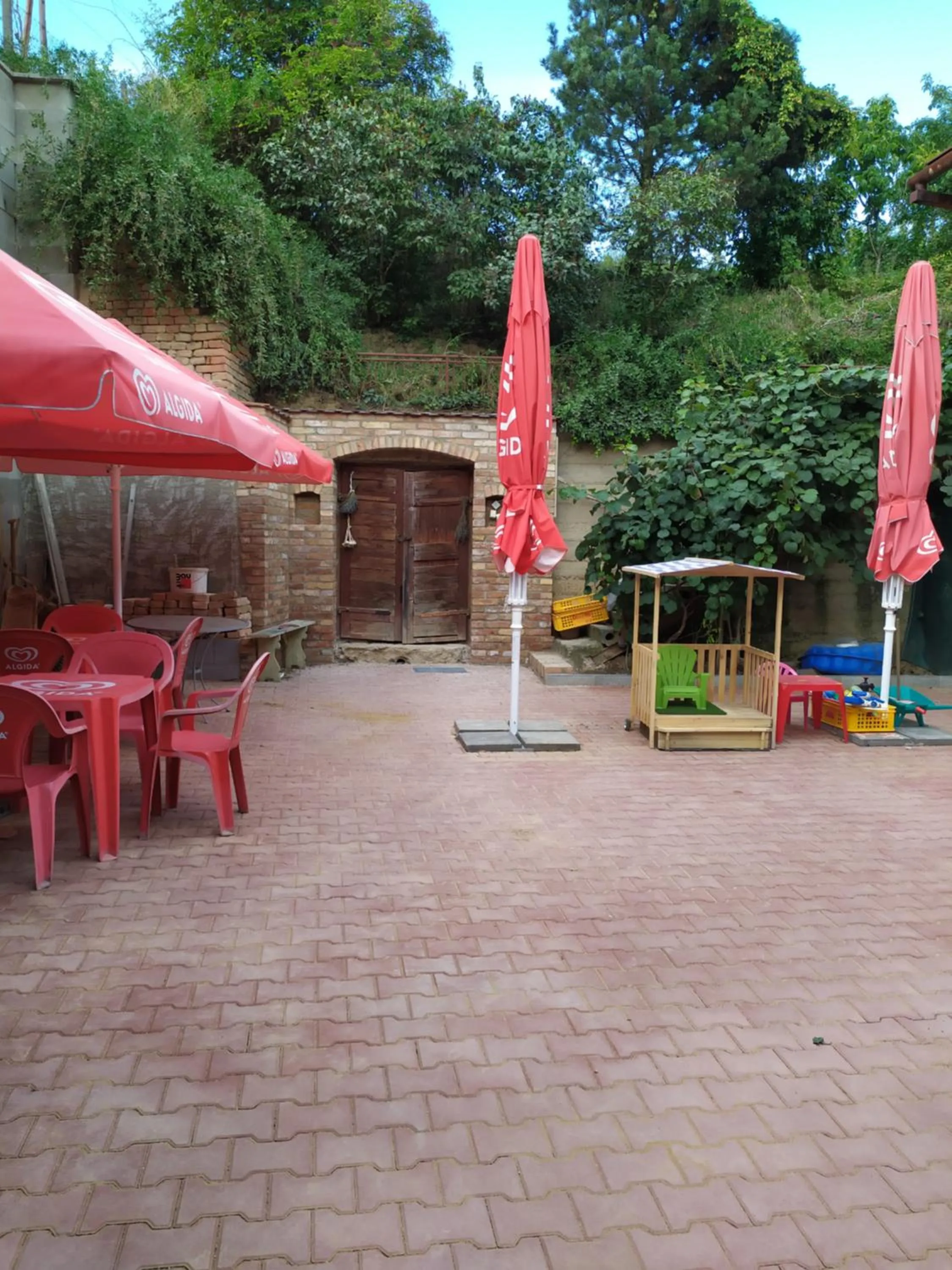 Children play ground in Ubytování Němčičky