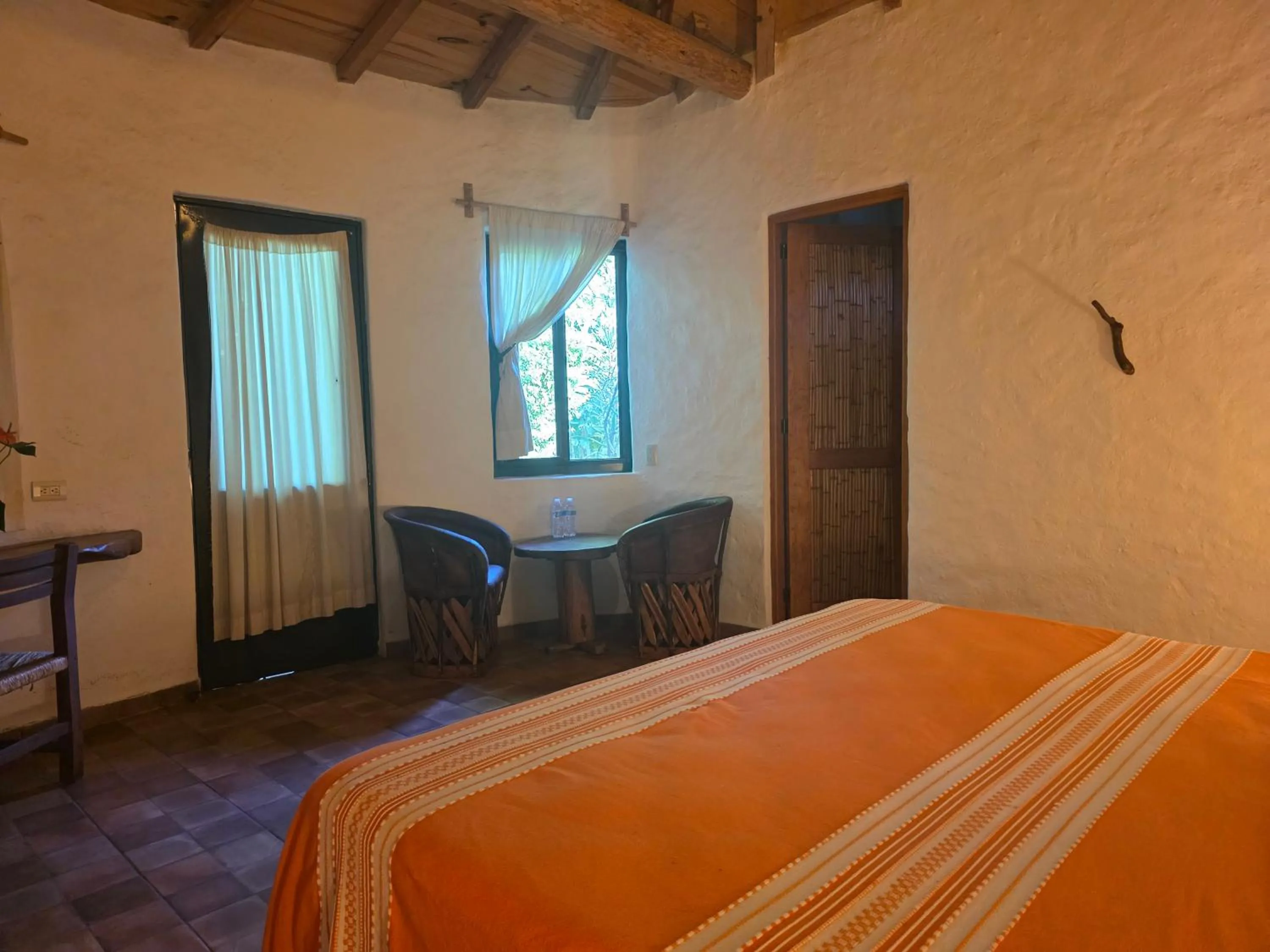 Bed in Cabañas el Nido de la Huilota