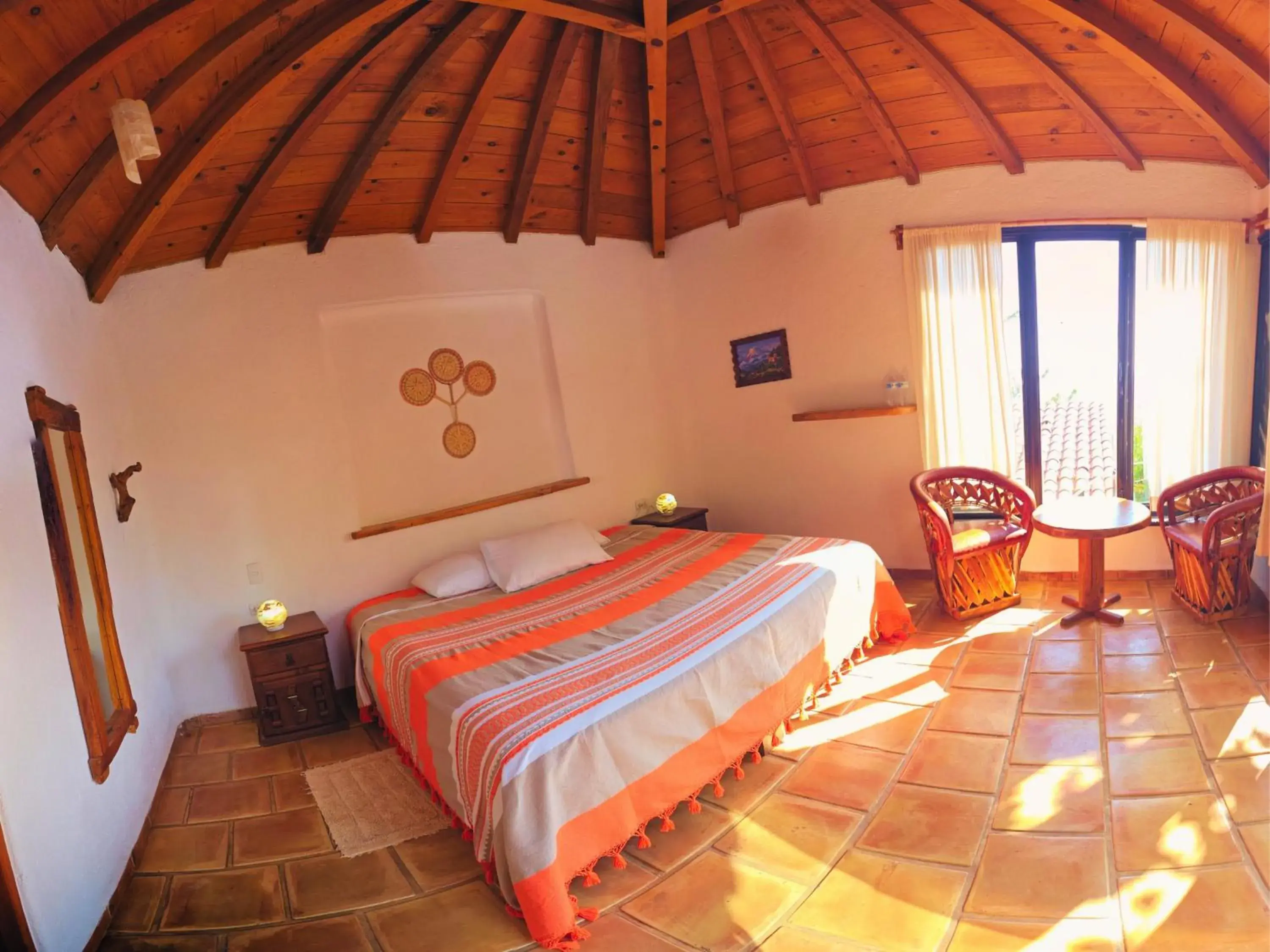 Deluxe King Room in Cabañas el Nido de la Huilota Deluxe King Room in Cabañas el Nido de la Huilota