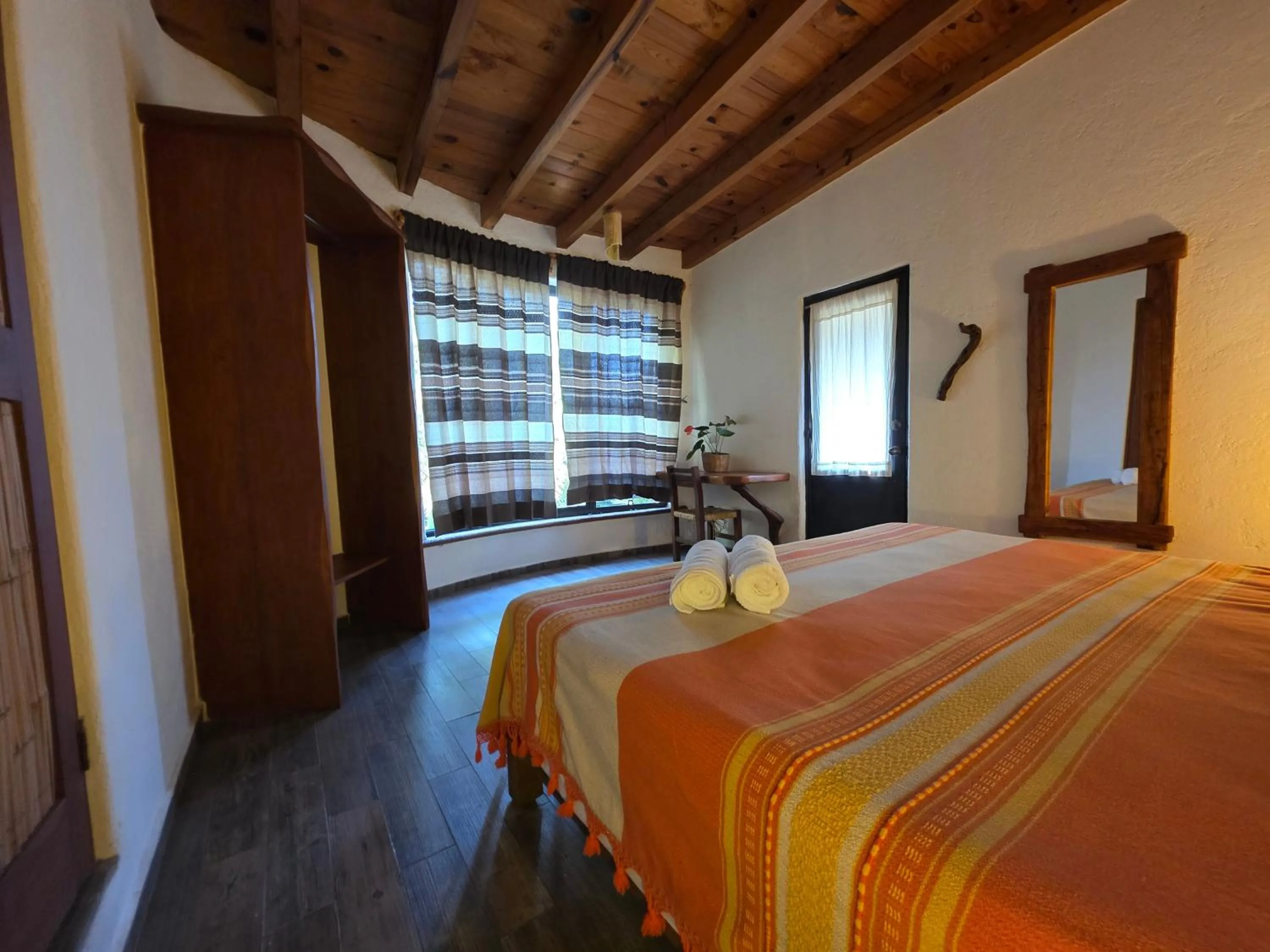 Bed in Cabañas el Nido de la Huilota