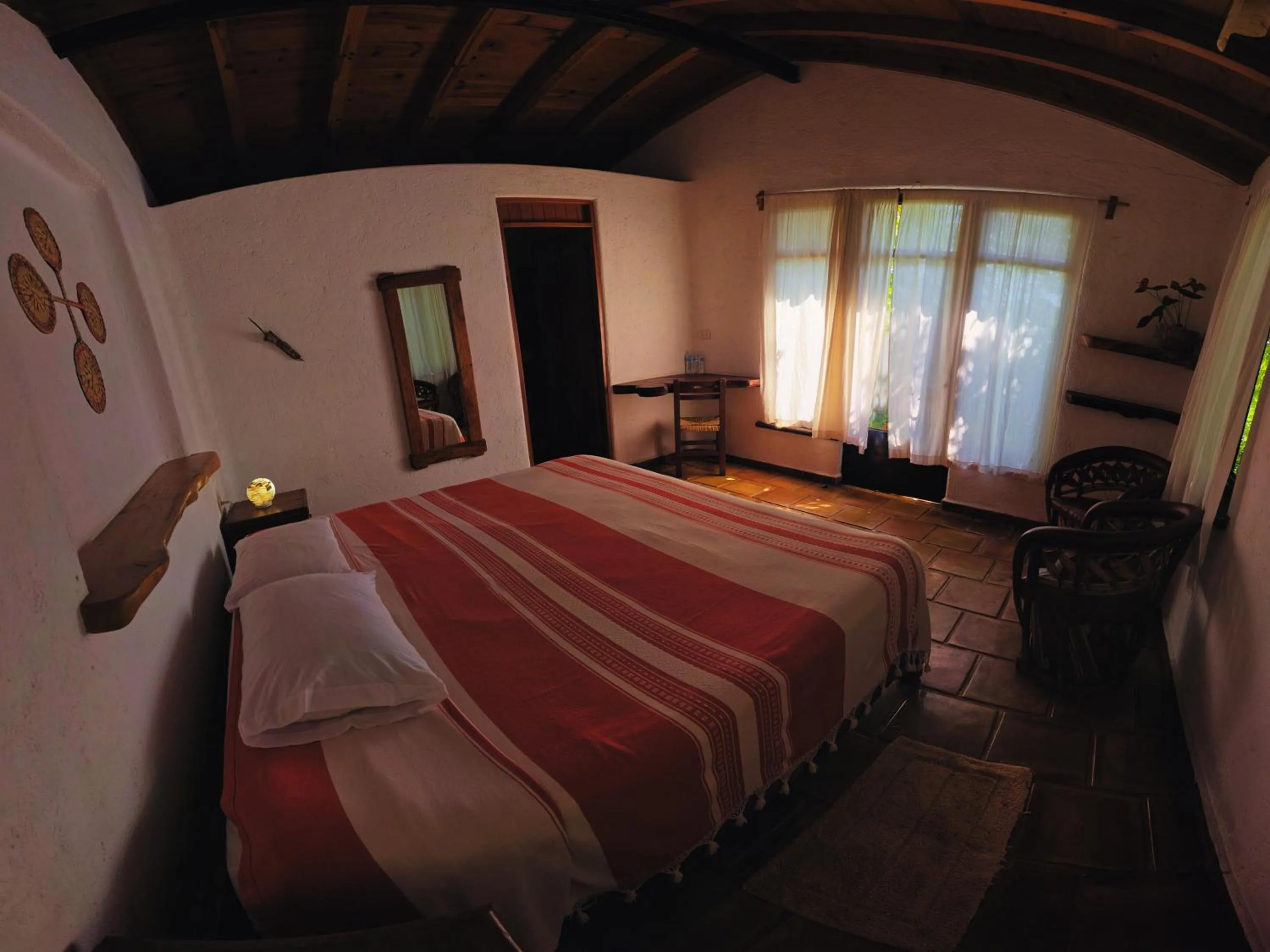 Bed in Cabañas el Nido de la Huilota