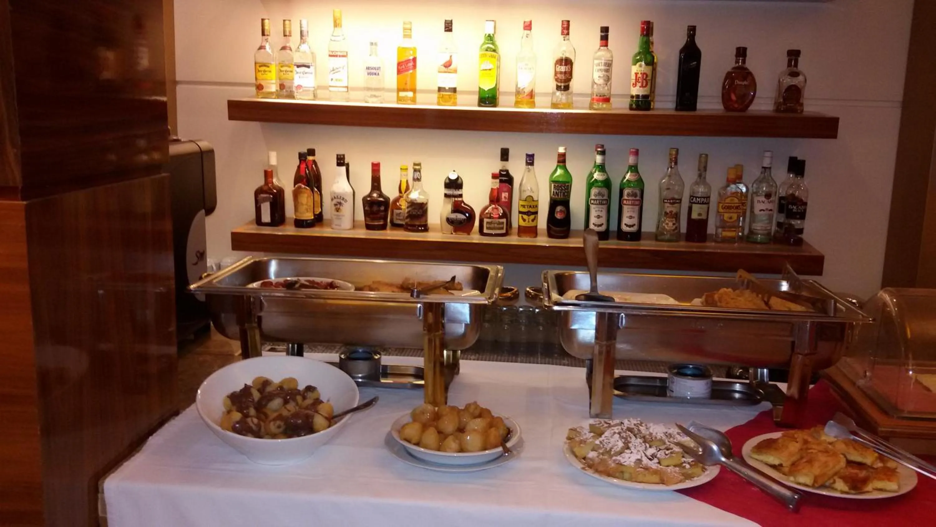 Buffet breakfast in Dovitel Boutique Hotel